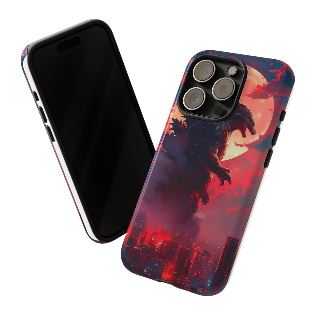 King of Monsters Godzilla Tough Phone Cases for iPhones, Samsung, and Pixel
