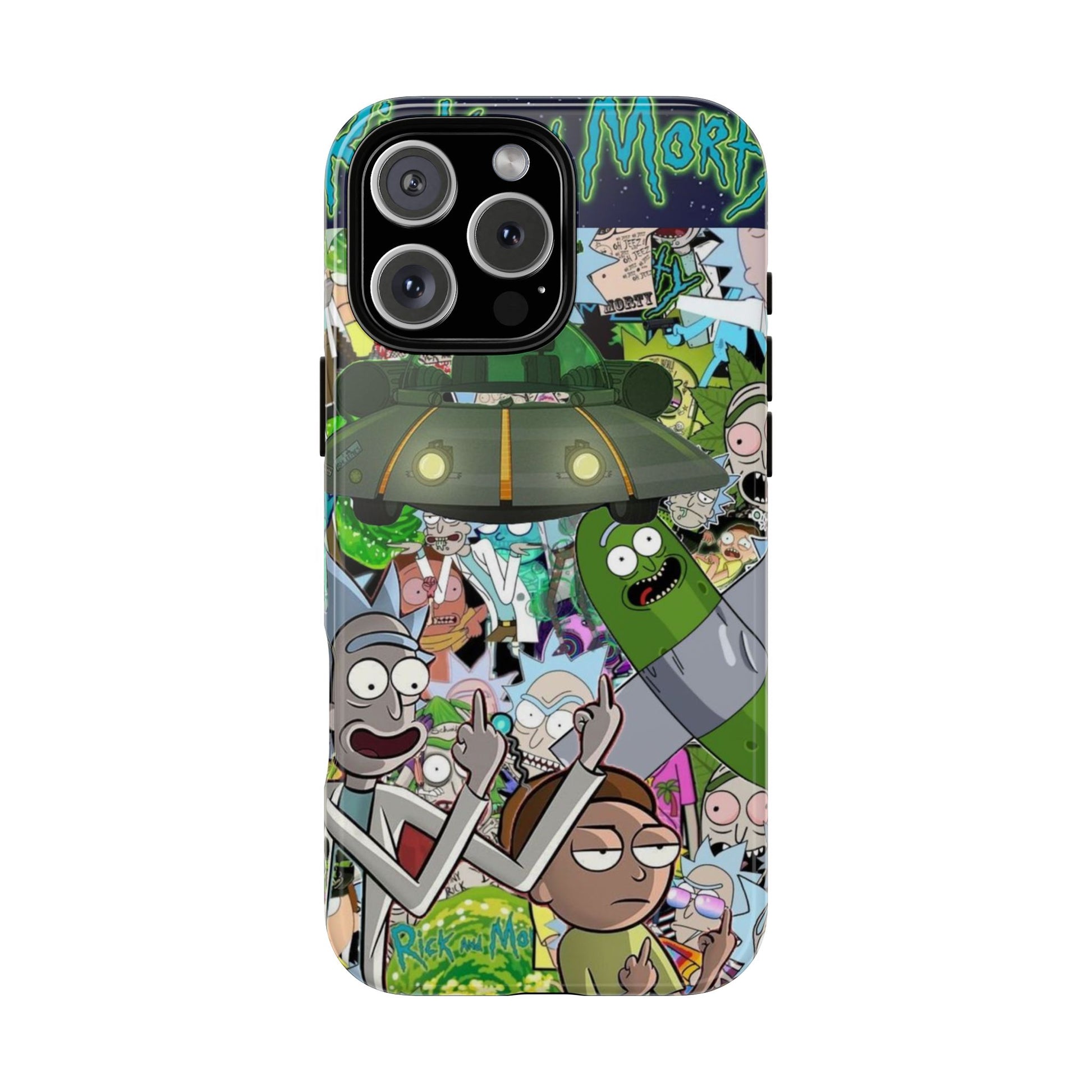 Rick and Morty Phone Case, Tough Cases for iPhones, Samsung, and Pixel