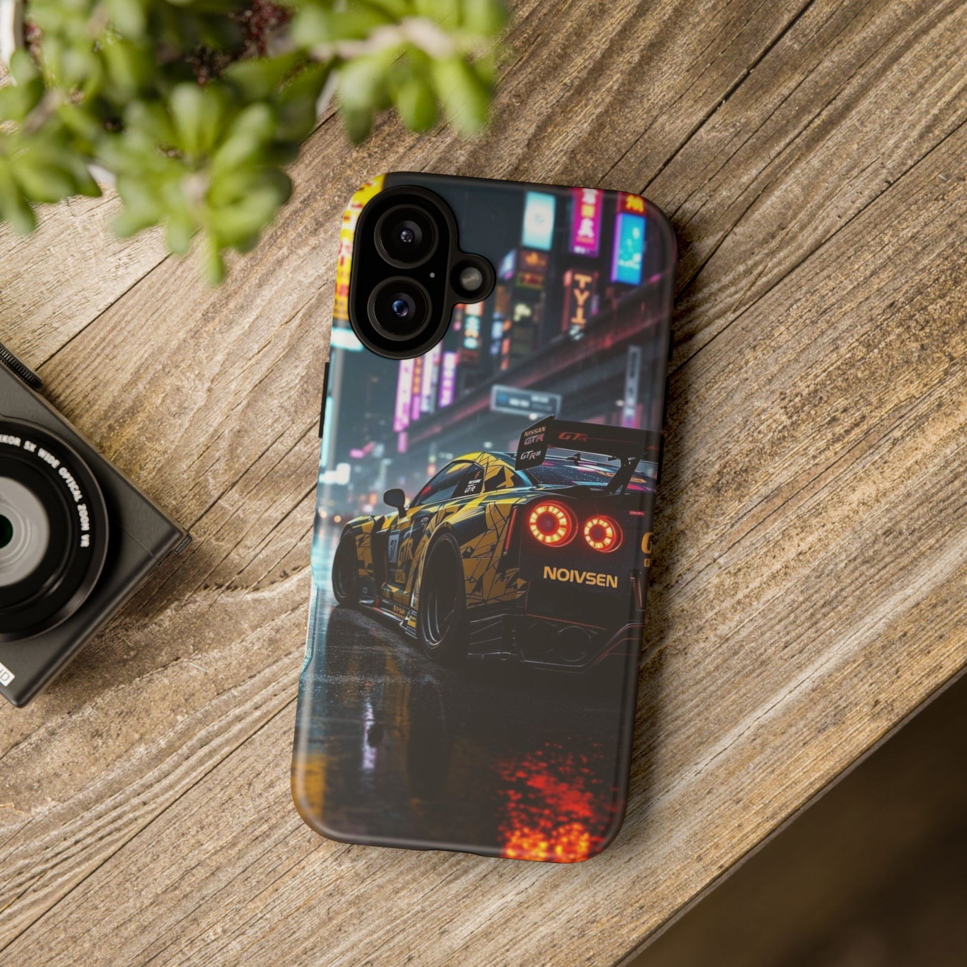 Nissan GTR in Japan Art Tough Cases for iPhones, Samsung, and Pixel