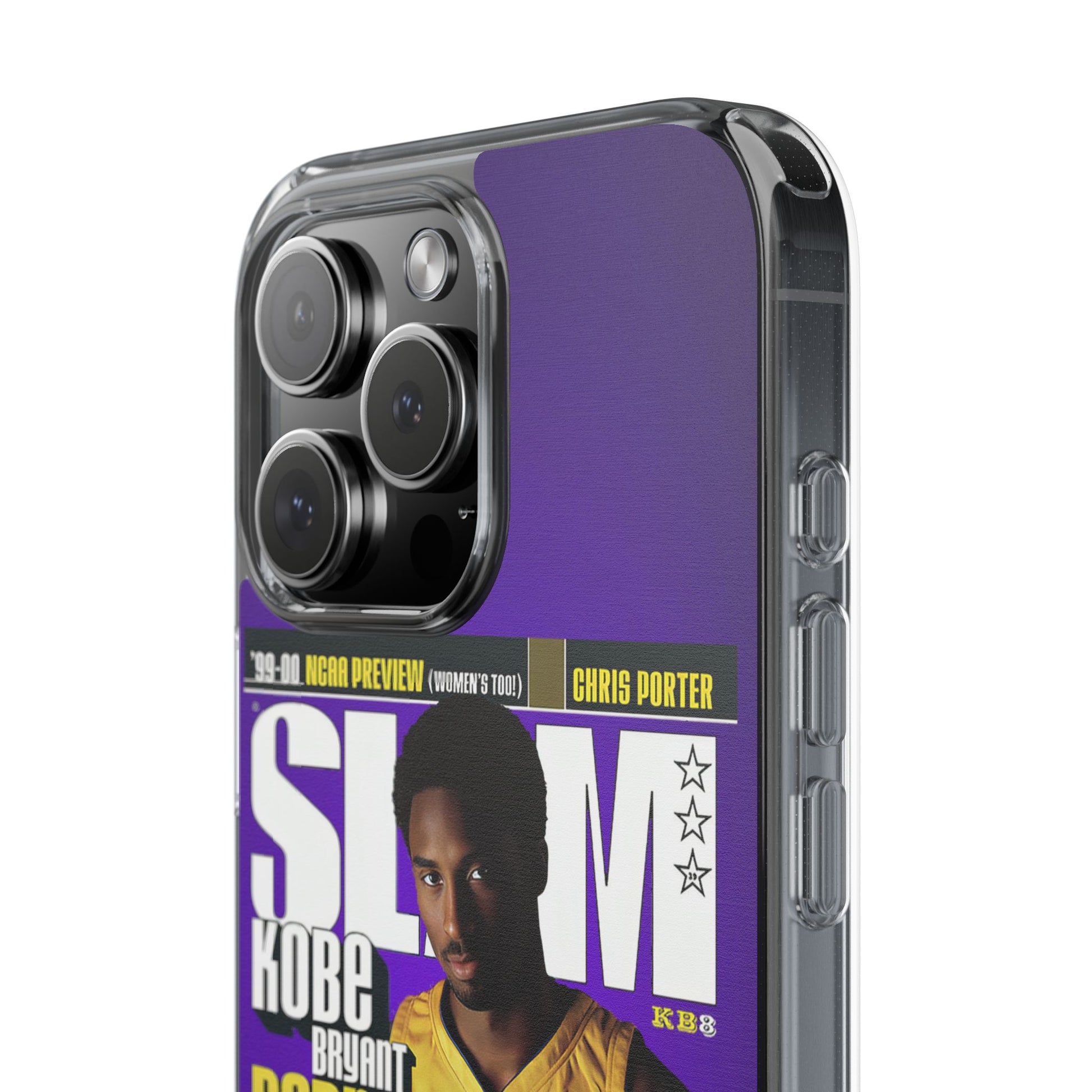 SLAM Cover Kobe Basketball Inspired design Clear Phone Cases