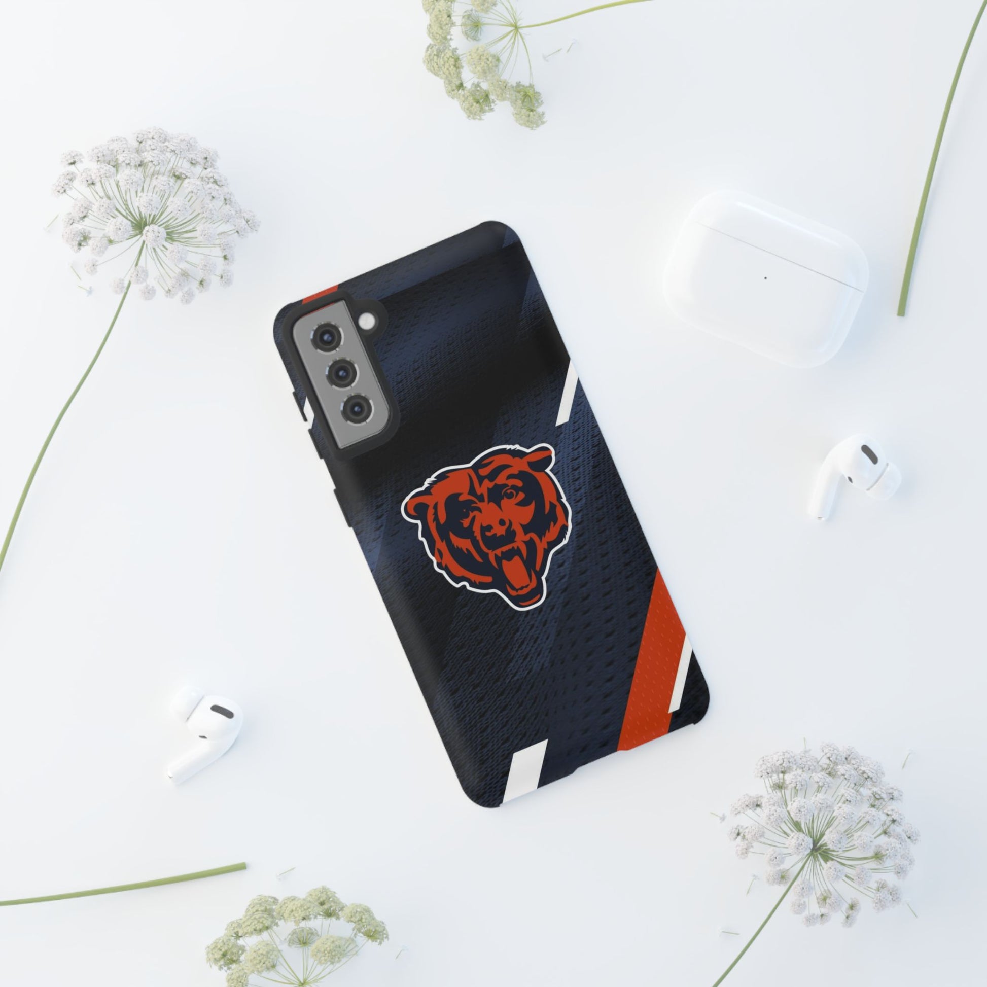Football Chicago Bears Phone Case, Tough Cases for iPhones, Samsung, and Pixel