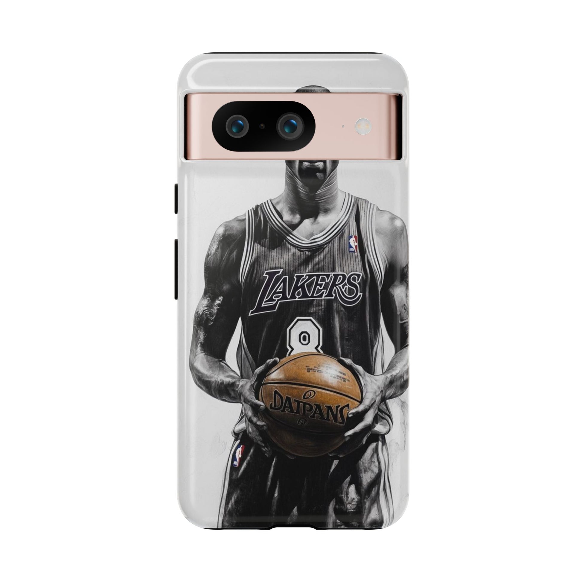 Kobe Basketball Art Tough Cases for iPhones, Samsung, and Pixel