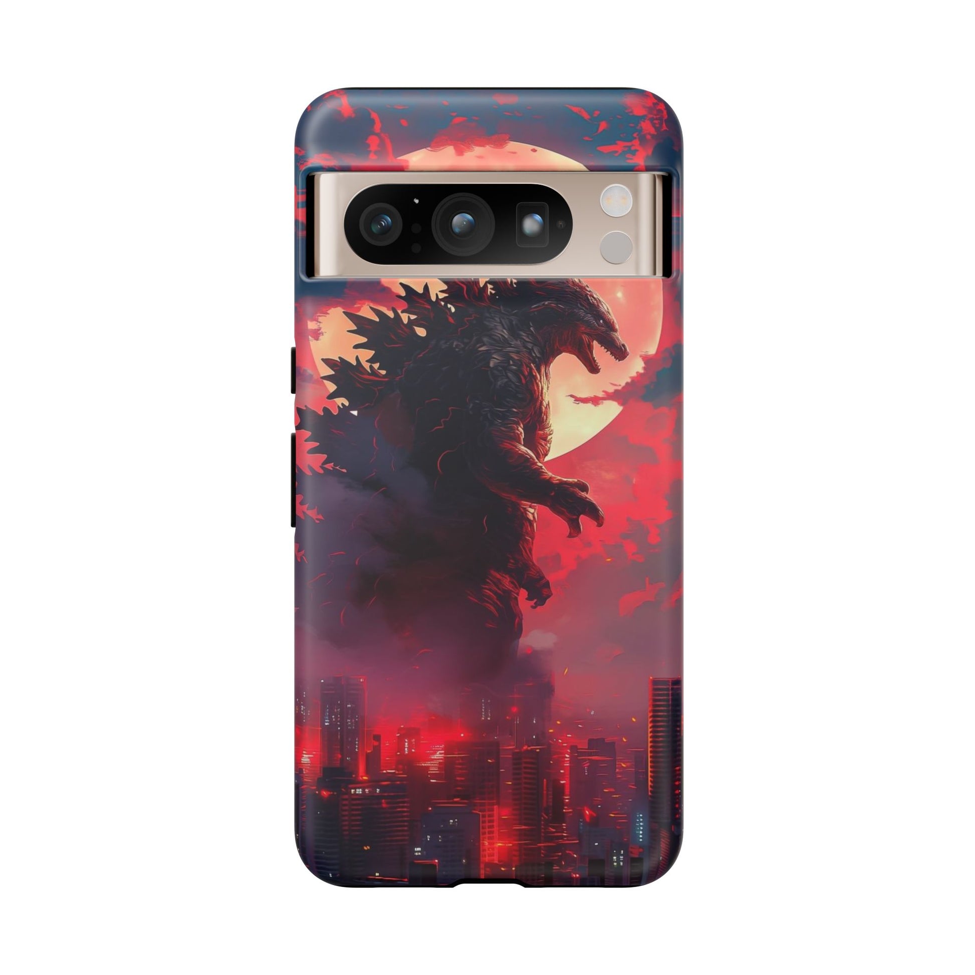 King of Monsters Godzilla Tough Phone Cases for iPhones, Samsung, and Pixel