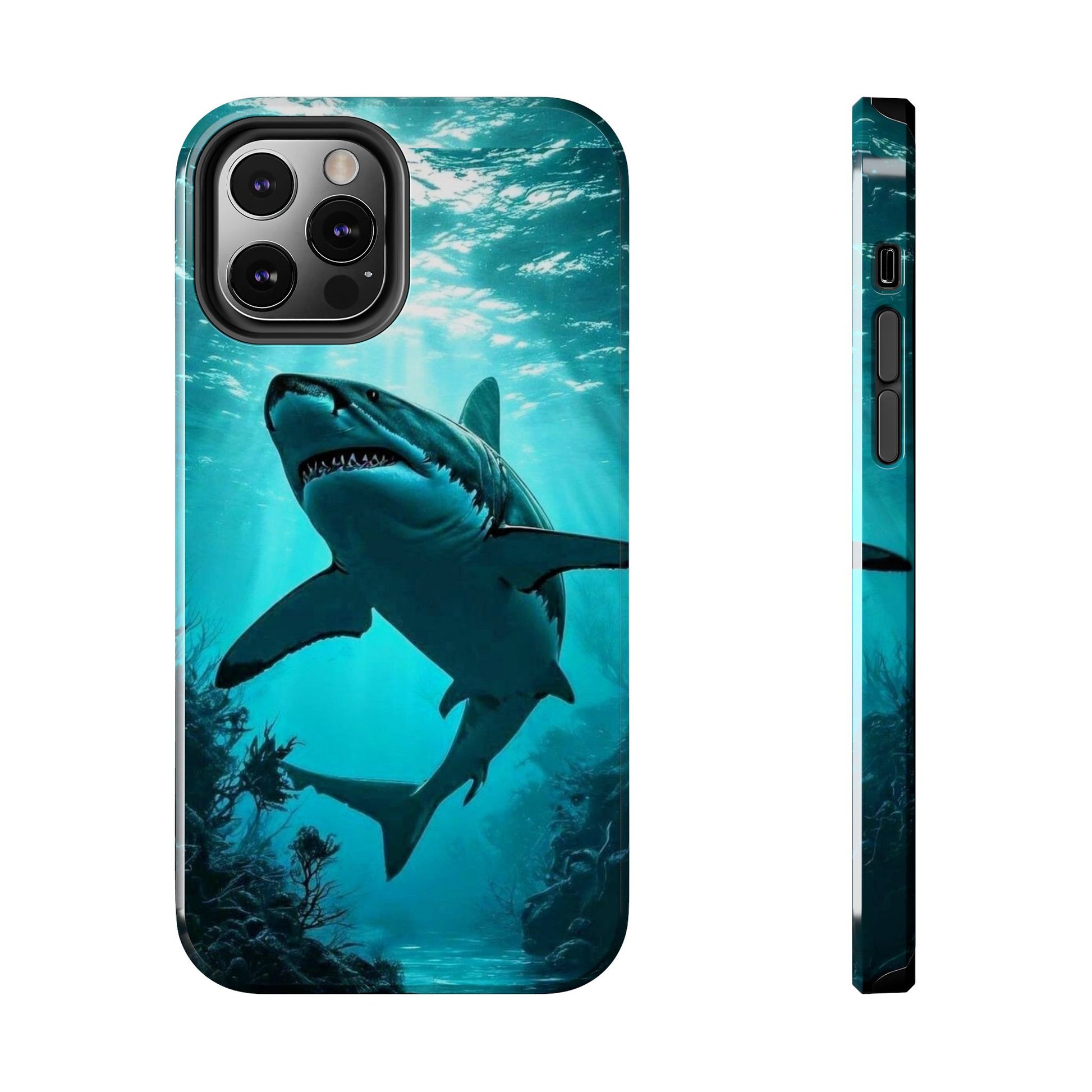 Killer Shark Theme Phone Cases for iPhones & Samsung Phones