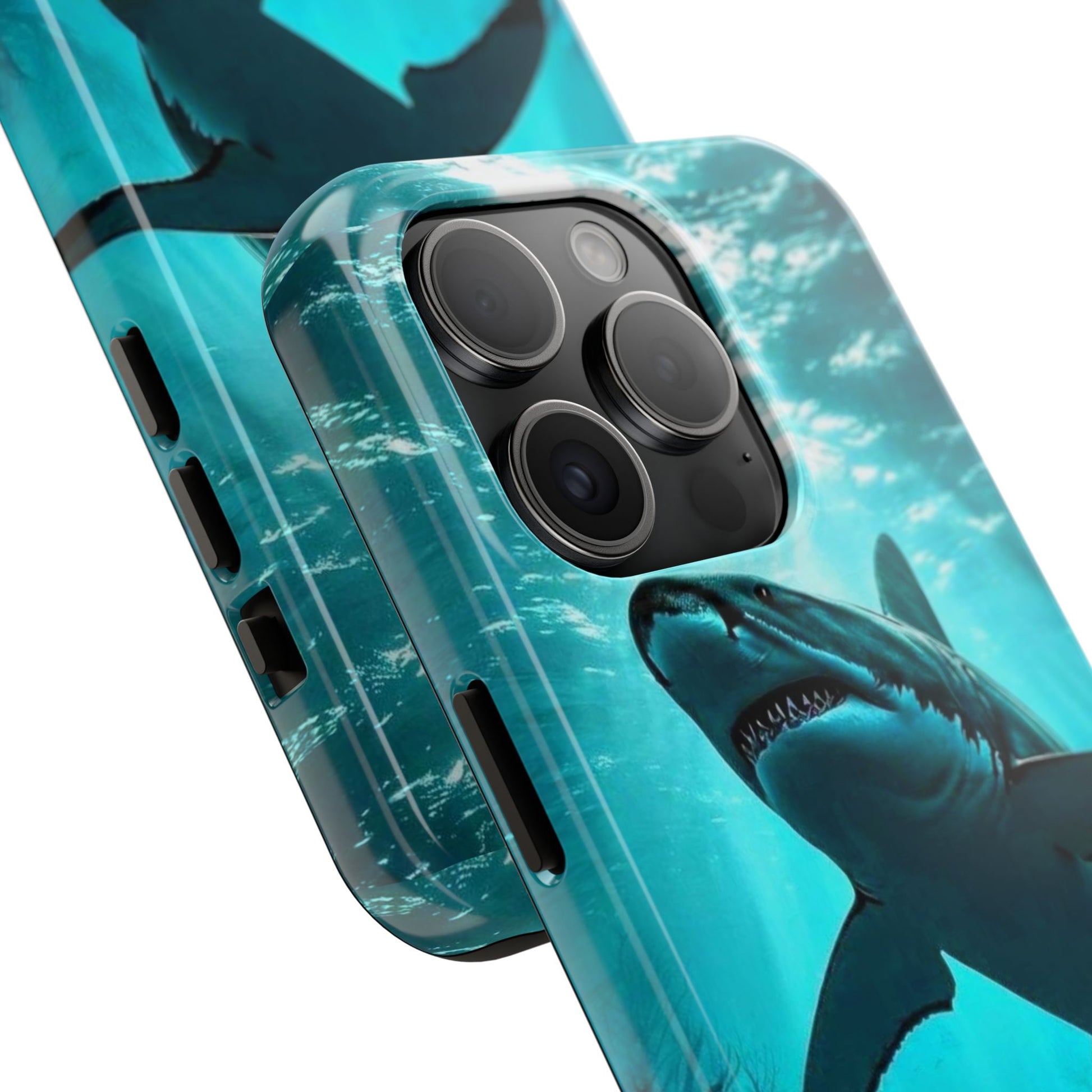 Killer Shark Theme Phone Cases for iPhones & Samsung Phones