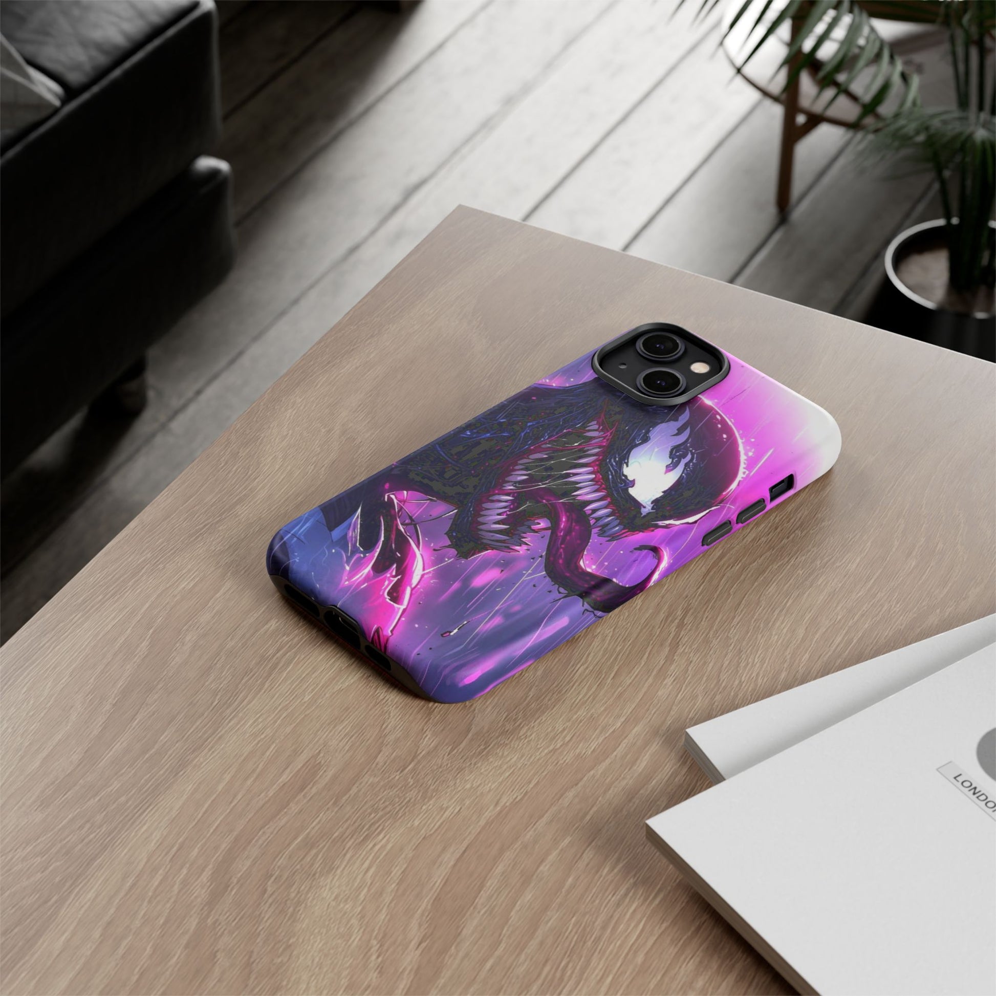 Marvel's Venom Phone Case, Tough Cases, Marvel Comics Phone for iPhones, Samsung, and Pixel