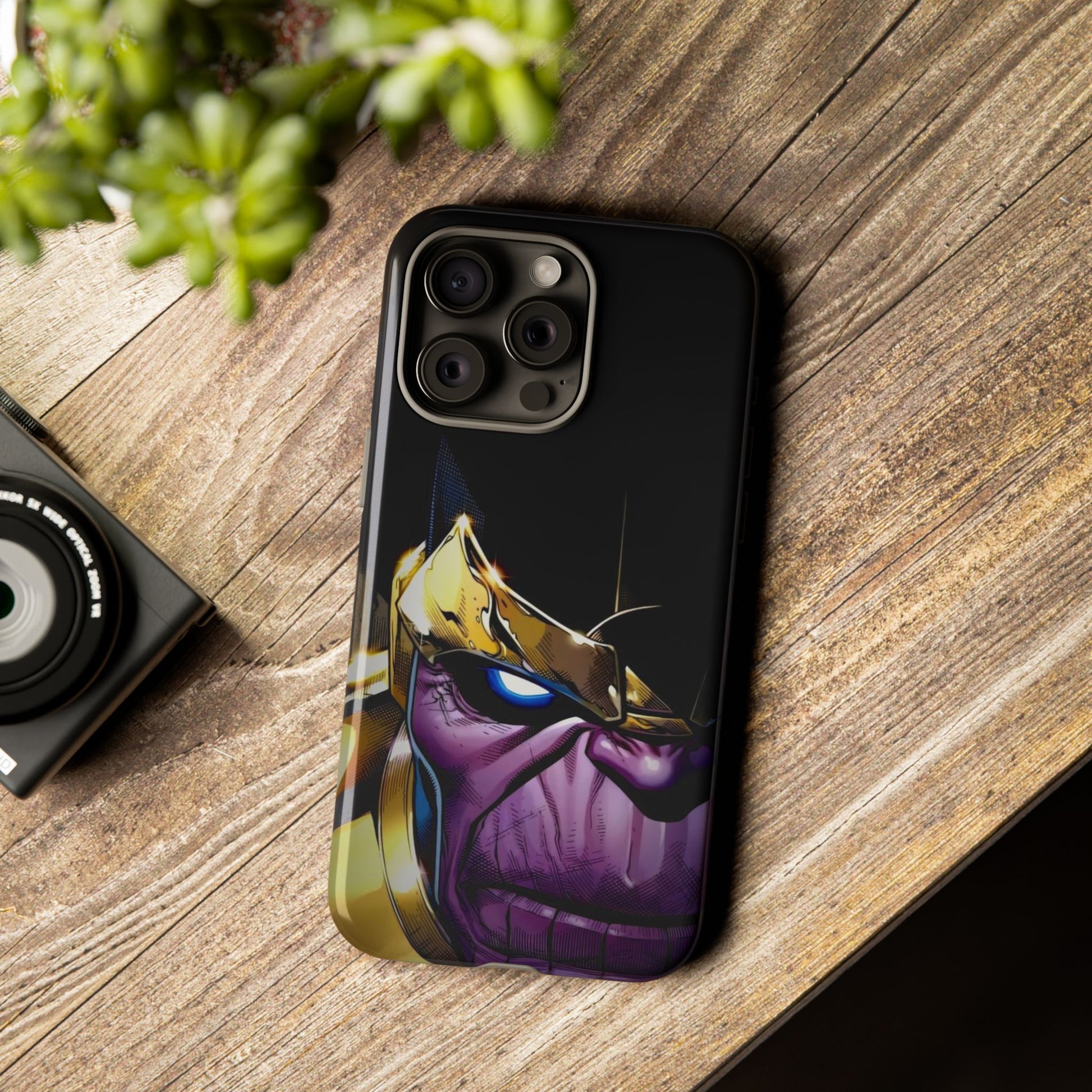 Thanos  Phone Case, Tough Cases, Marvel Comics Phone for iPhones, Samsung, and Pixel