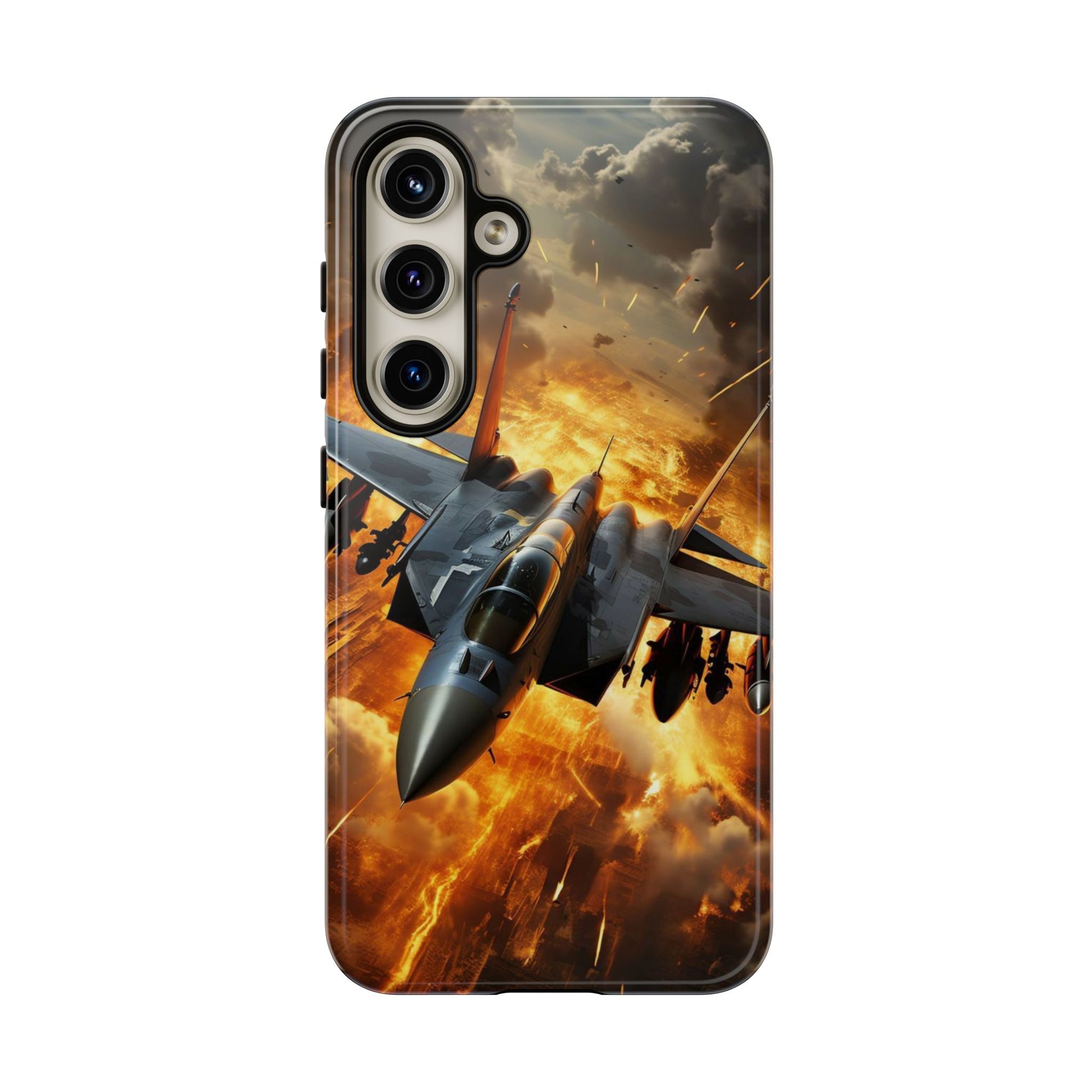 F-15 Fighter Jet Tough Cases for iPhones, Samsung, and Pixel
