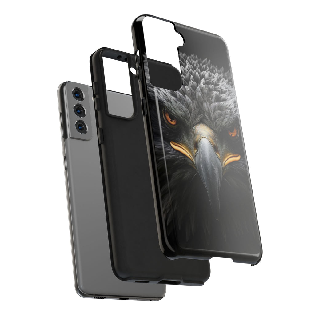 Mean Eagle Stare Theme Phone Cases for iPhones & Samsung Phones