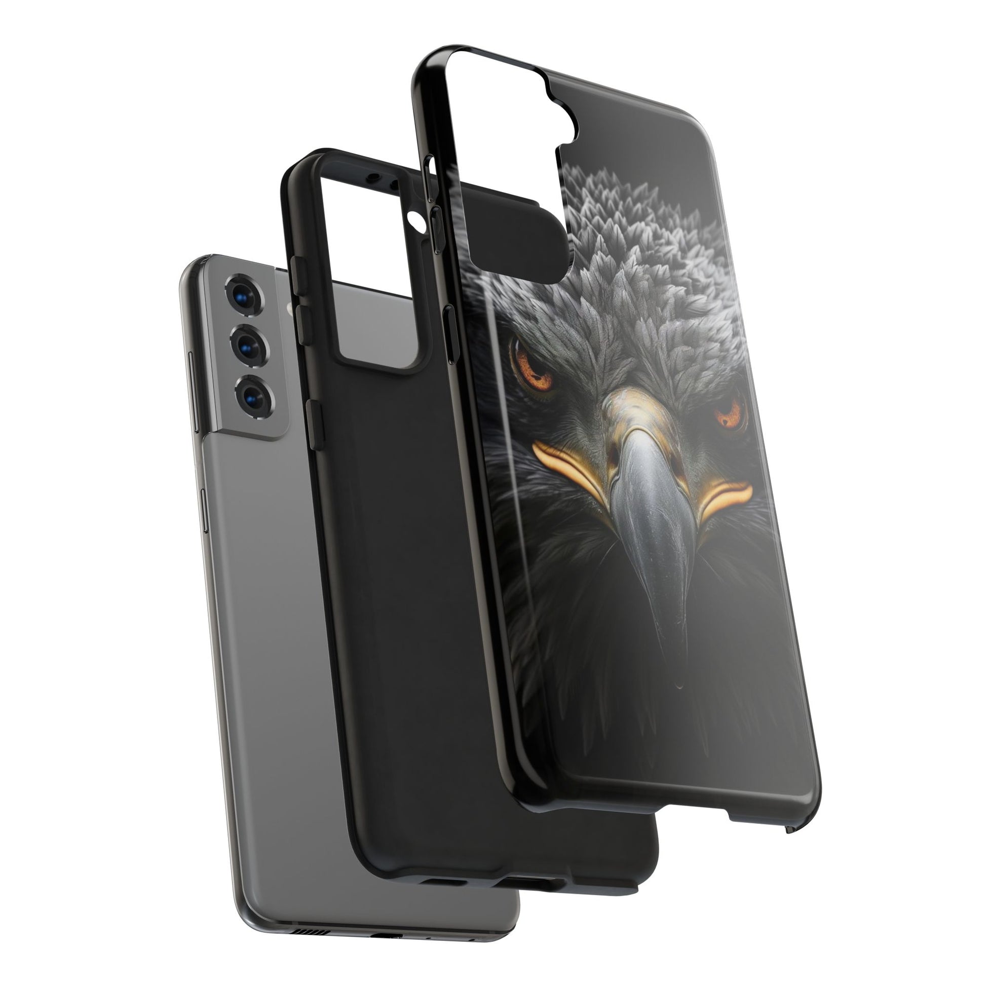 Mean Eagle Stare Theme Phone Cases for iPhones & Samsung Phones