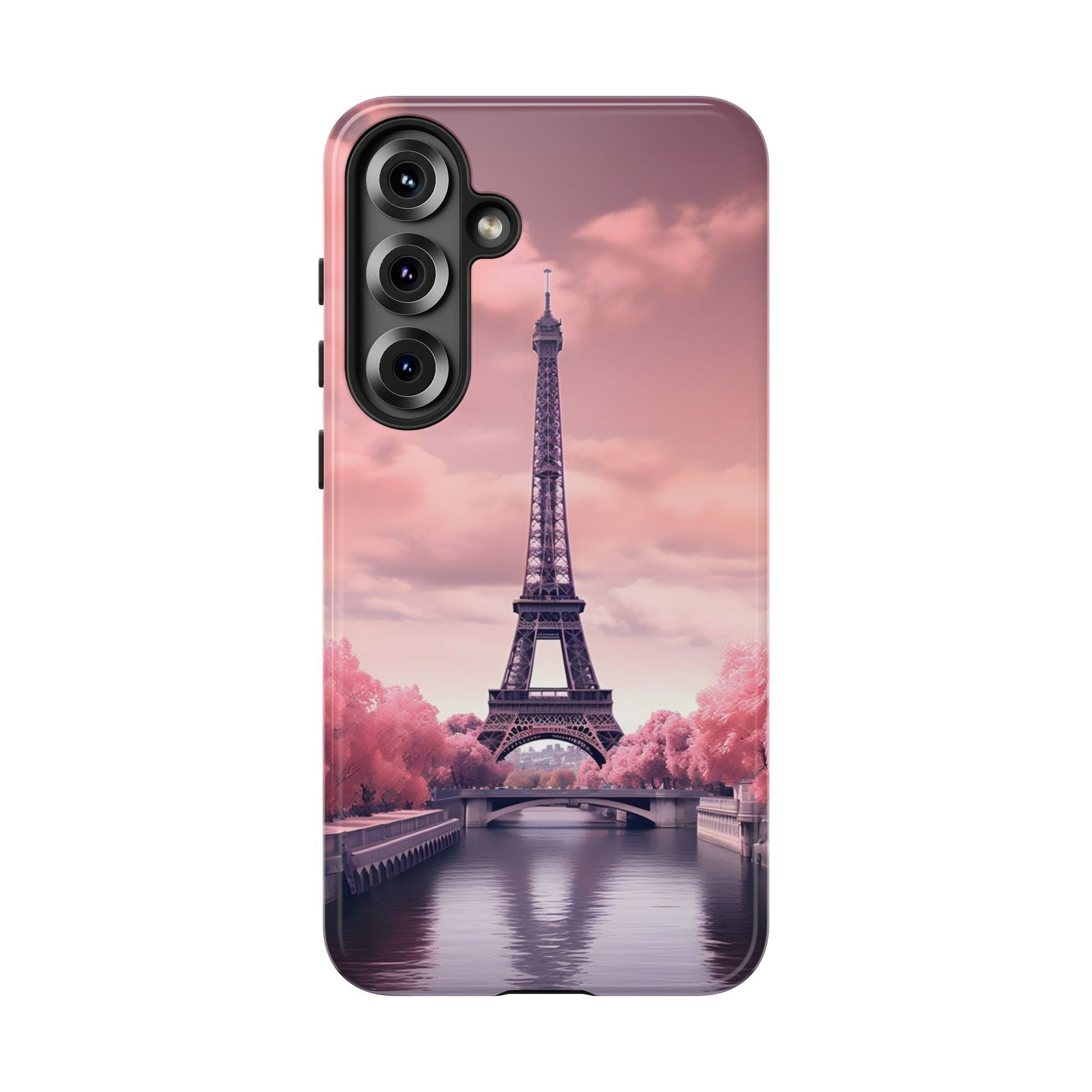 Eiffel Tower Paris Tough Cases for iPhones, Samsung, and Pixel