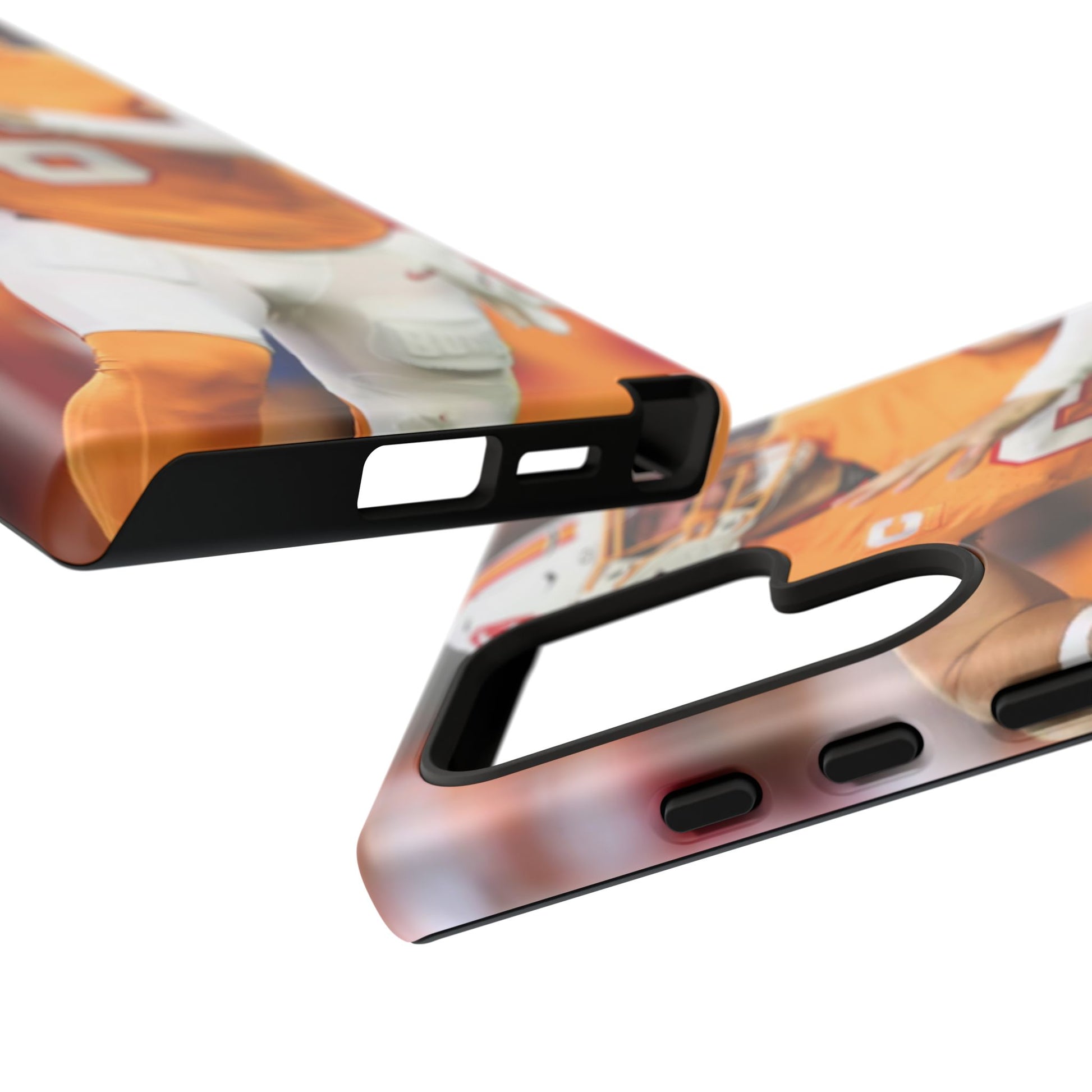 Tampa Bay Buccaneers Baker Mayfield Football Tough Cases for iPhones, Samsung, and Pixel