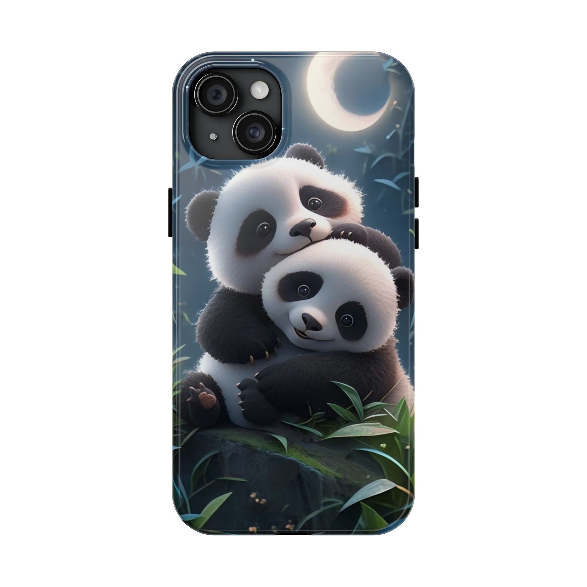 Hugging Pandas Theme Phone Cases for iPhones & Samsung Phones