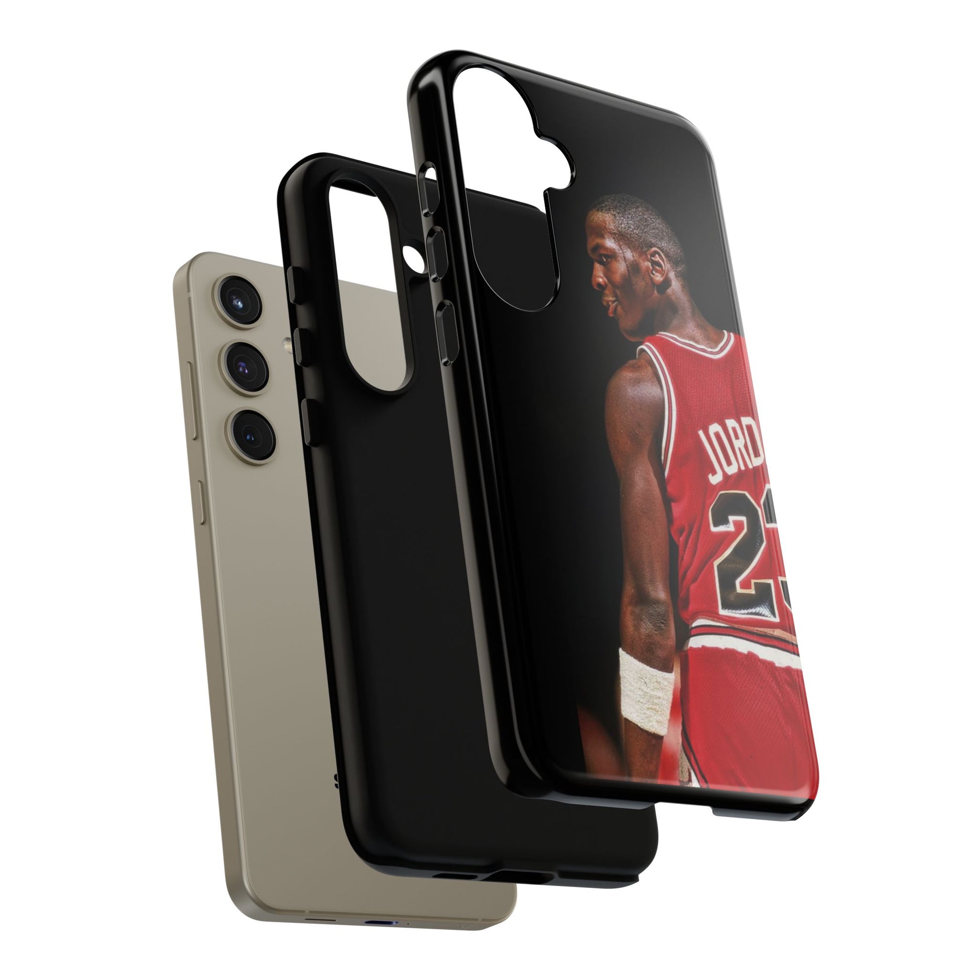 Basketball Legend Michael Jordan Tough Cases for iPhones, Samsung, and Pixel