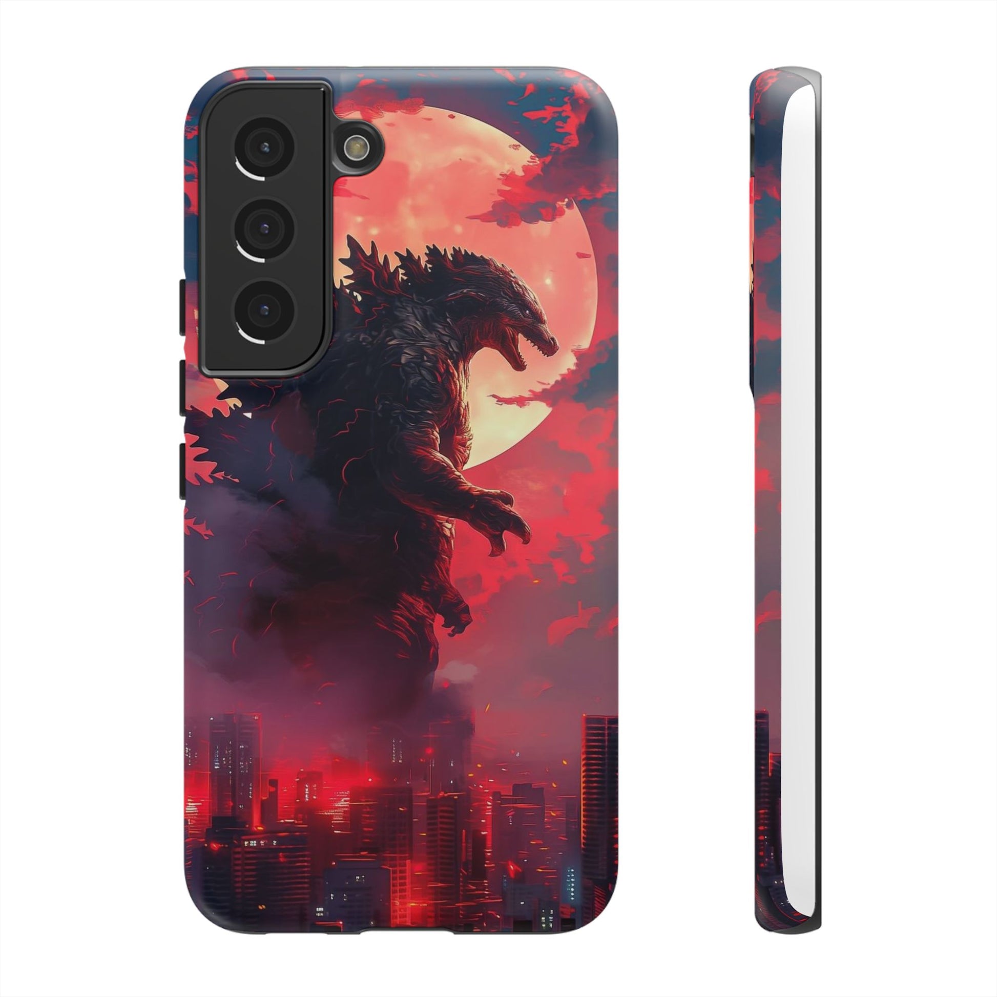 King of Monsters Godzilla Tough Phone Cases for iPhones, Samsung, and Pixel