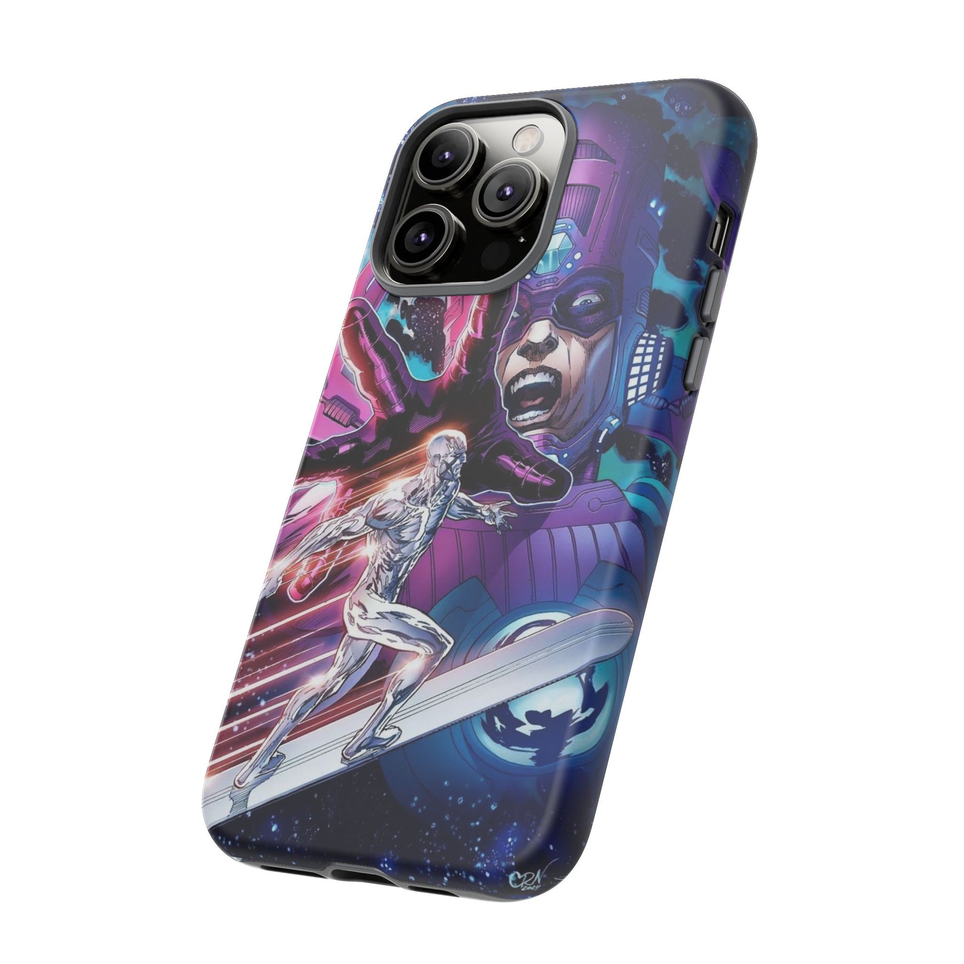 Galactus x Silver Surfer Marvel Phone Case, Tough Cases for iPhones, Samsung, and Pixel