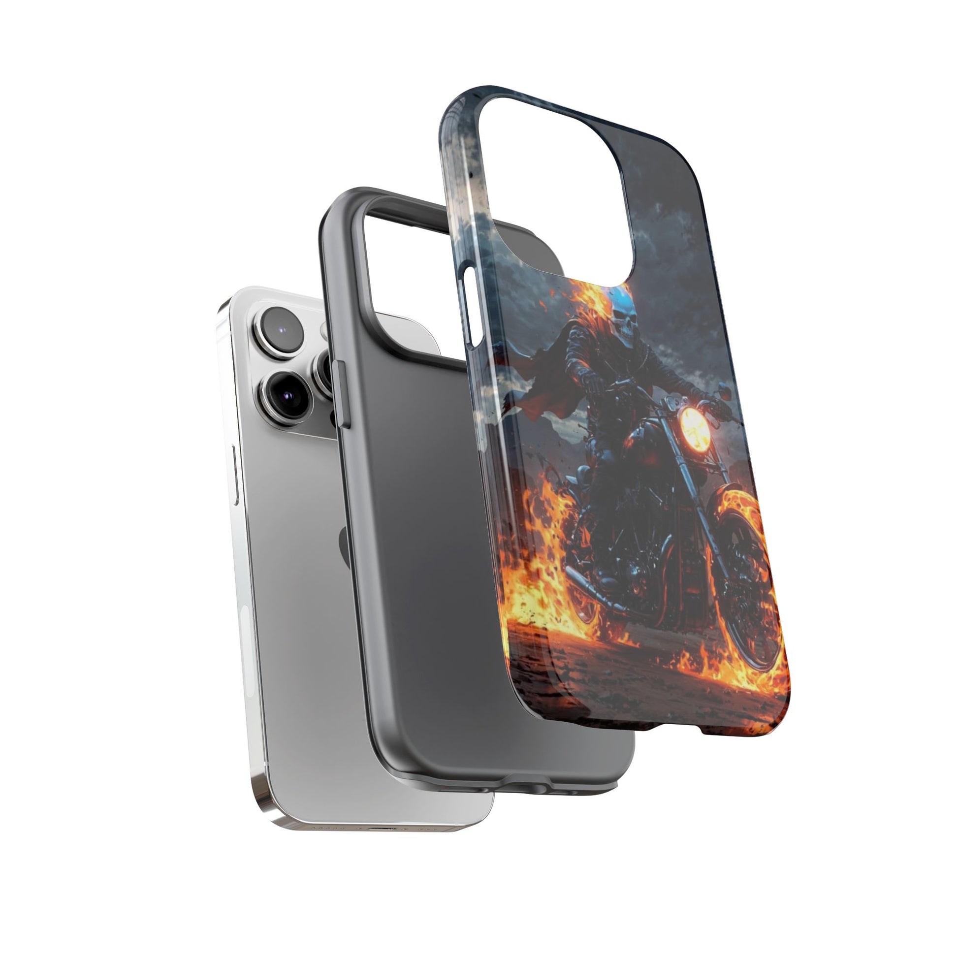 Marvel's Ghost Rider Tough Cases for iPhones, Samsung, and Pixel
