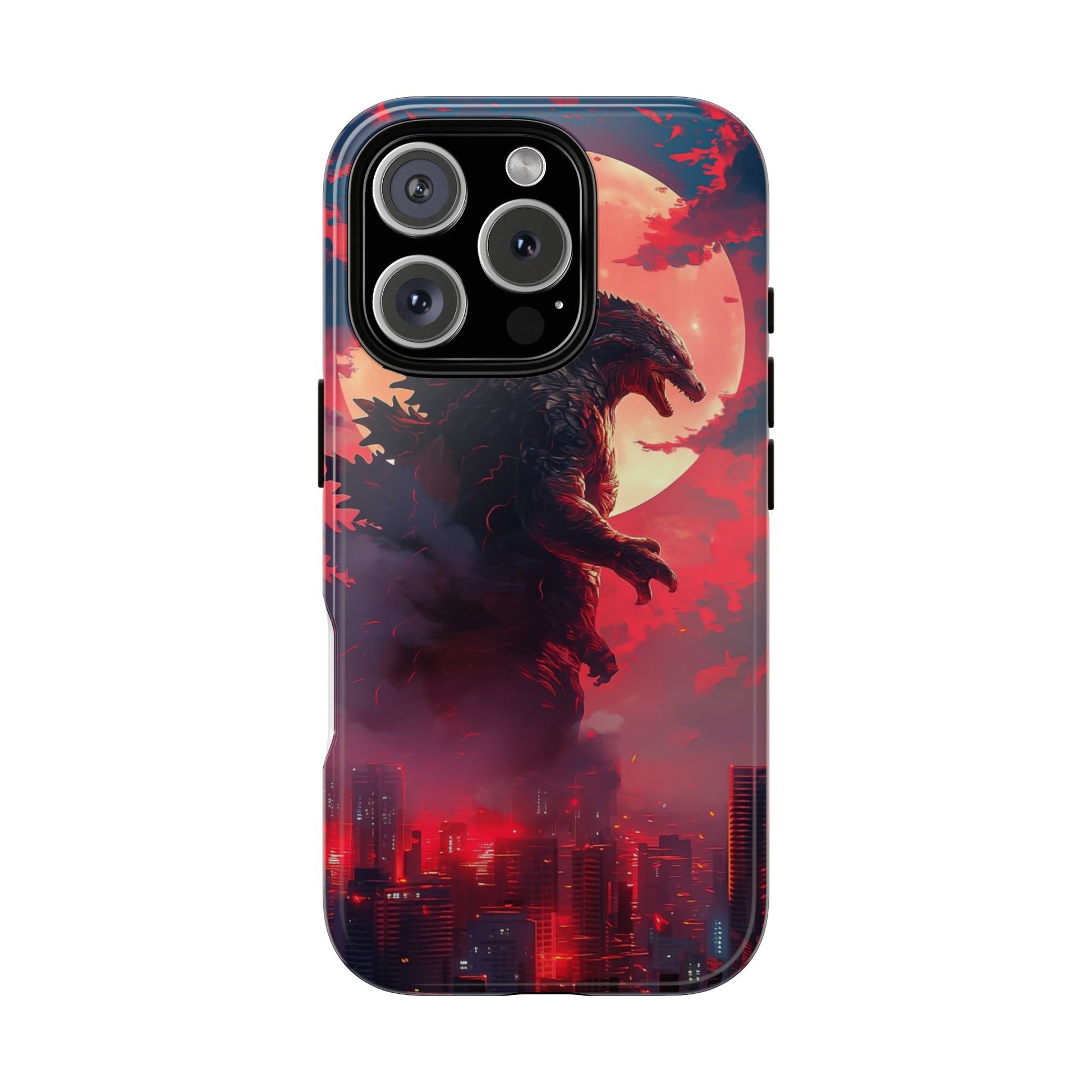 King of Monsters Godzilla Tough Phone Cases for iPhones, Samsung, and Pixel