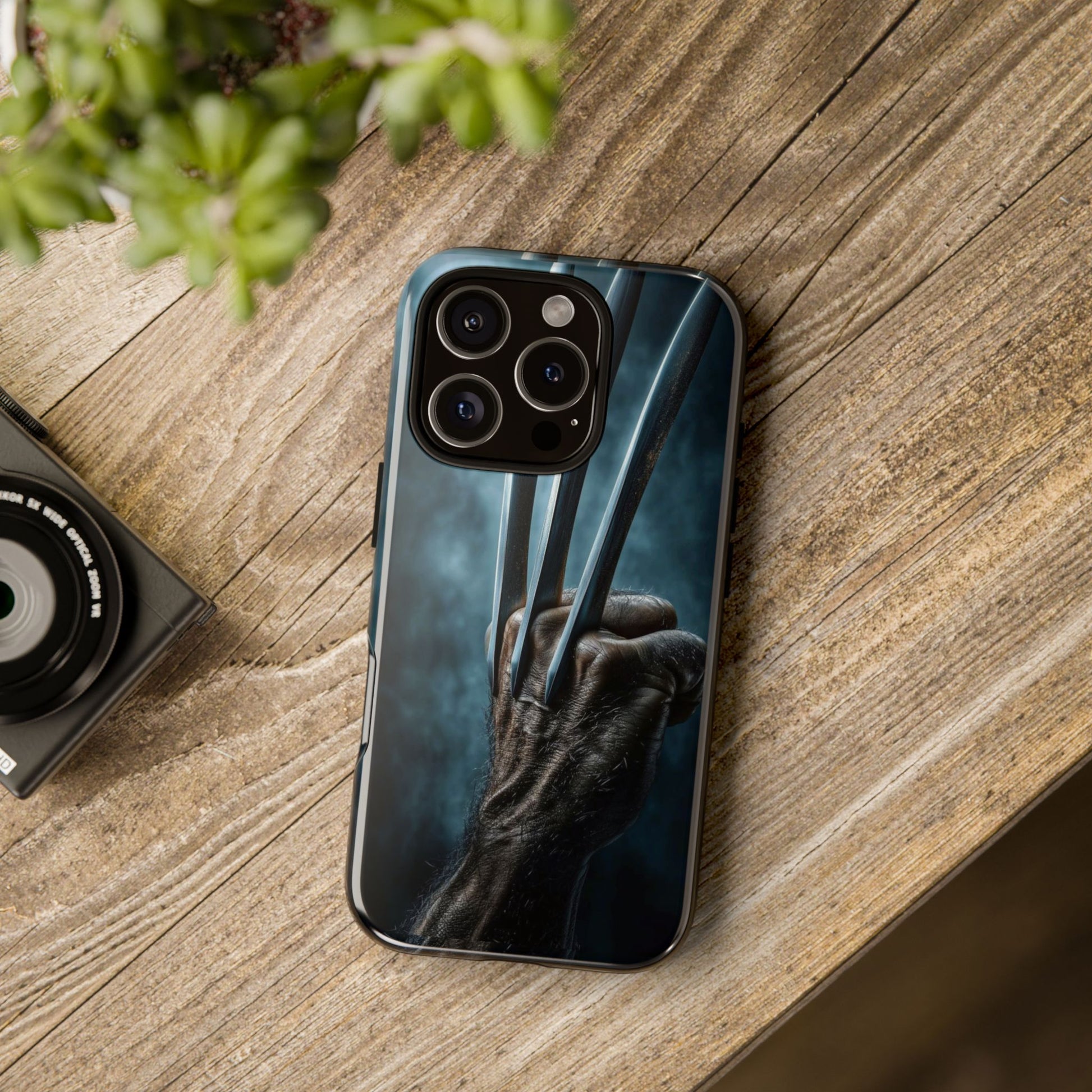 Logan's Claws Wolverine Tough Cases for iPhones, Samsung, and Pixel