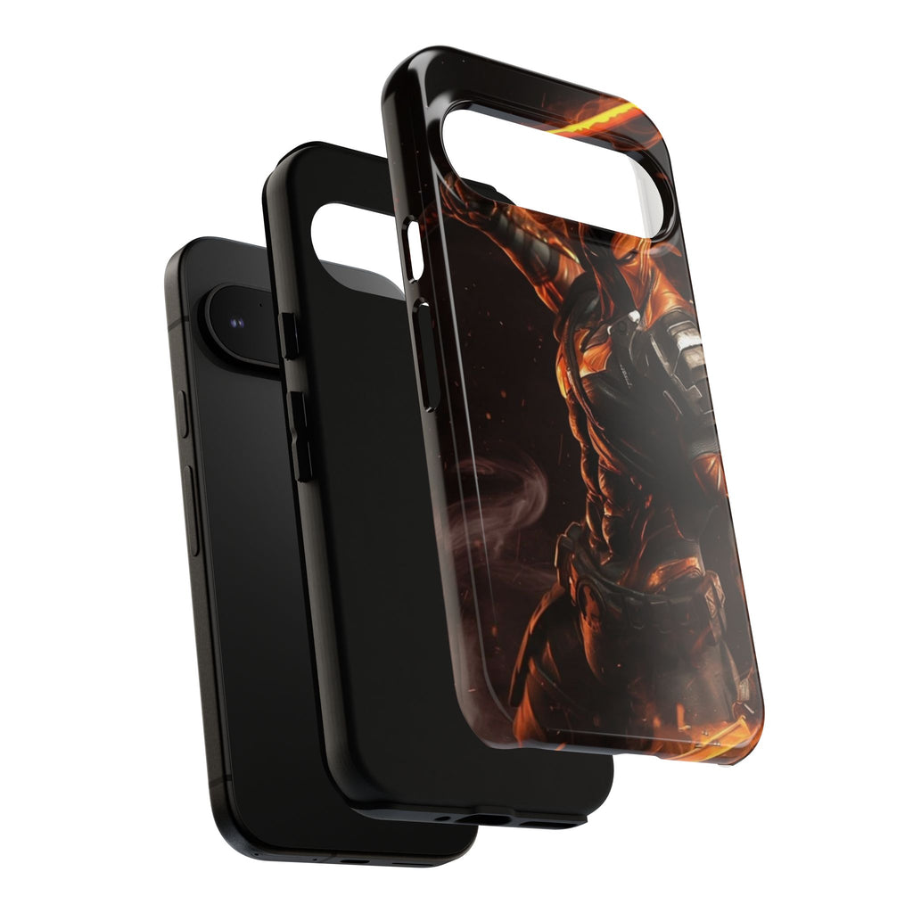 DC Comics Death Stroke Tough Cases for iPhones, Samsung, and Pixel