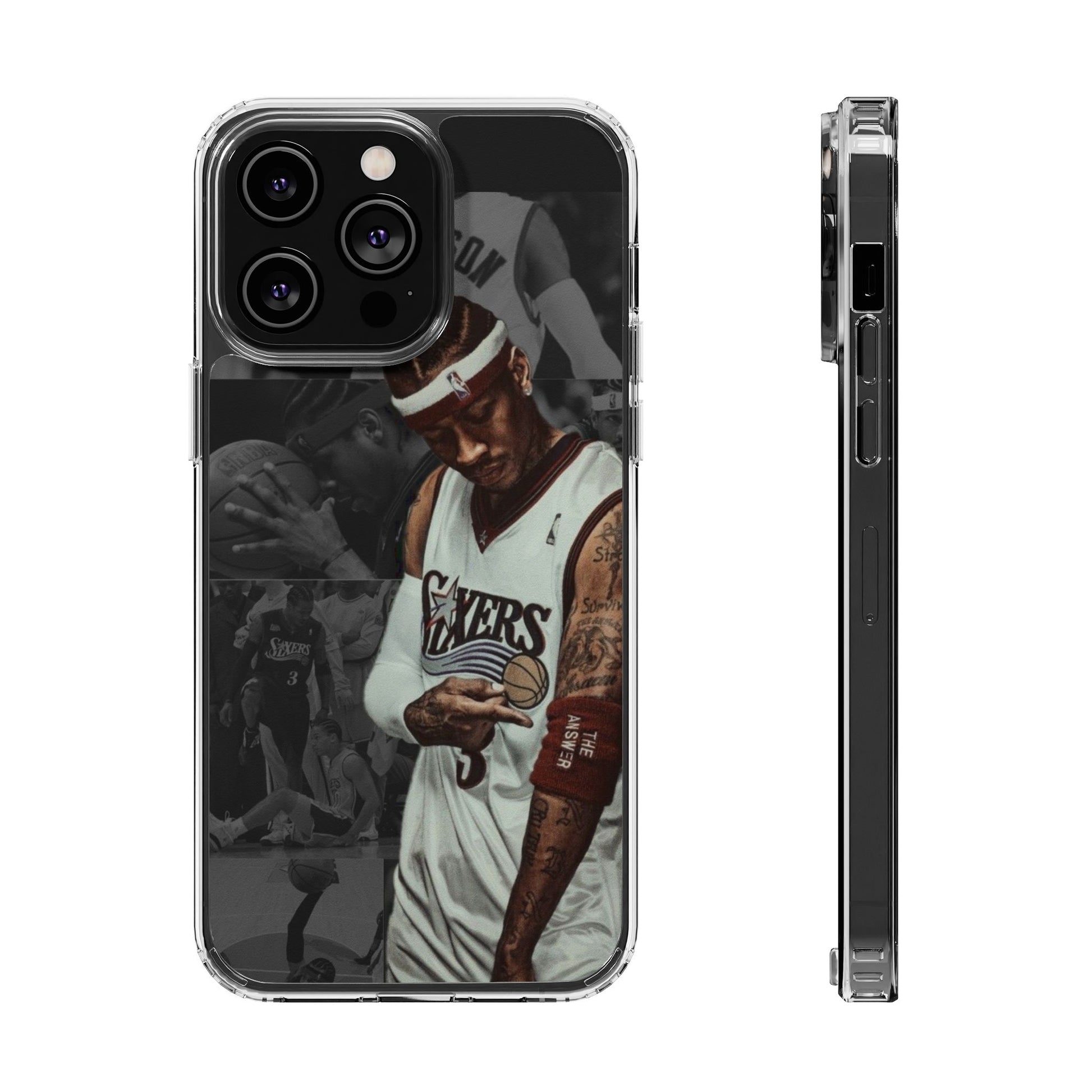 Basketball Phone Case, Iverson Theme, iPhone Samsung, Sports Fan Gift,