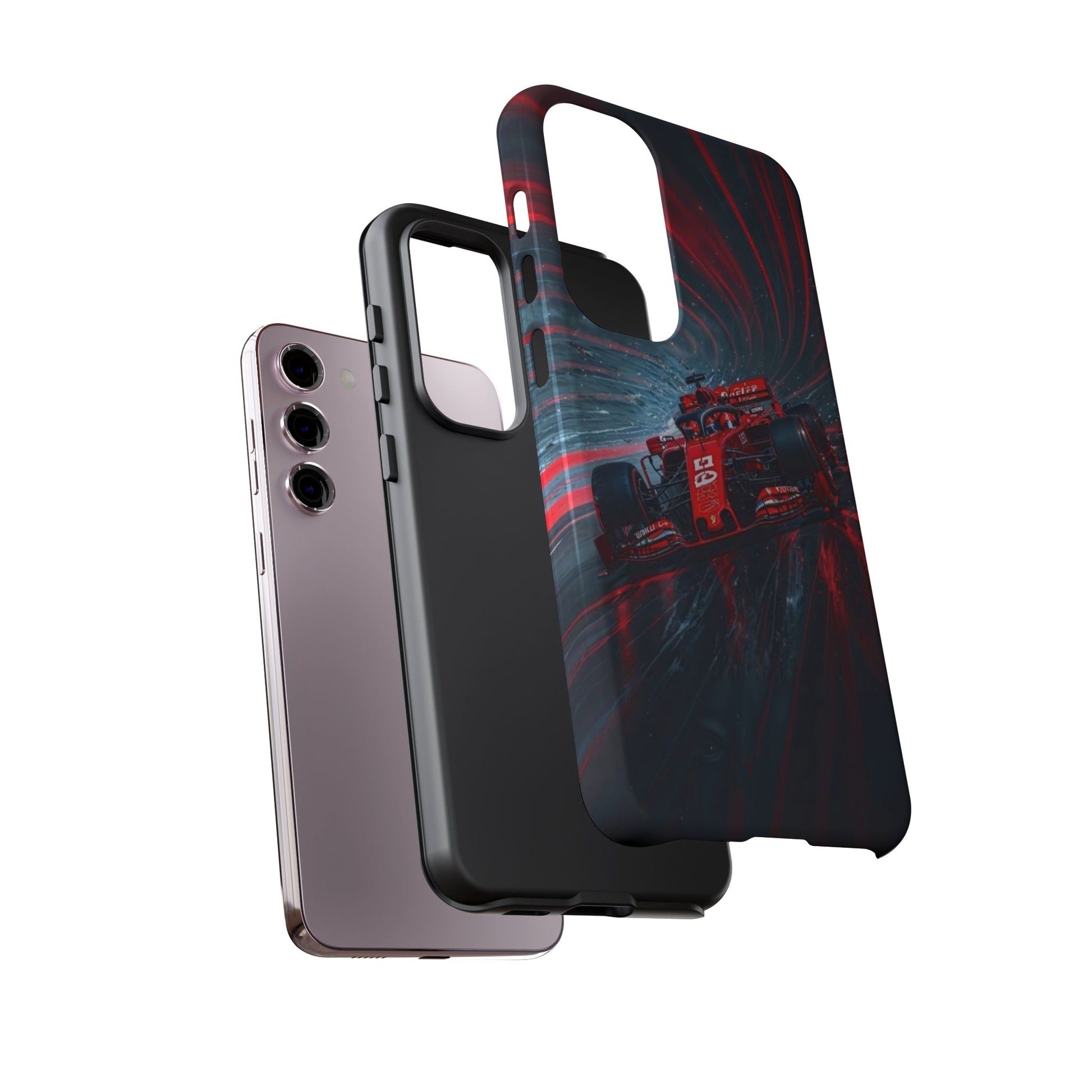F1 Formula Race Car Phone Case, Tough Cases for iPhones, Samsung, and Pixel