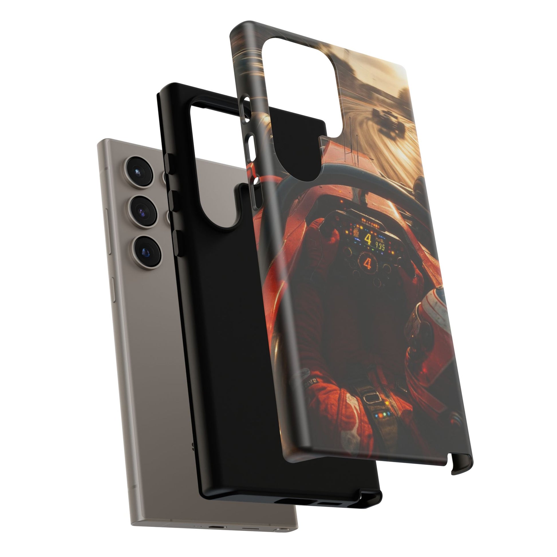 Formula 1 Cockpit Phone Case, Tough Cases for iPhones, Samsung, and Pixel