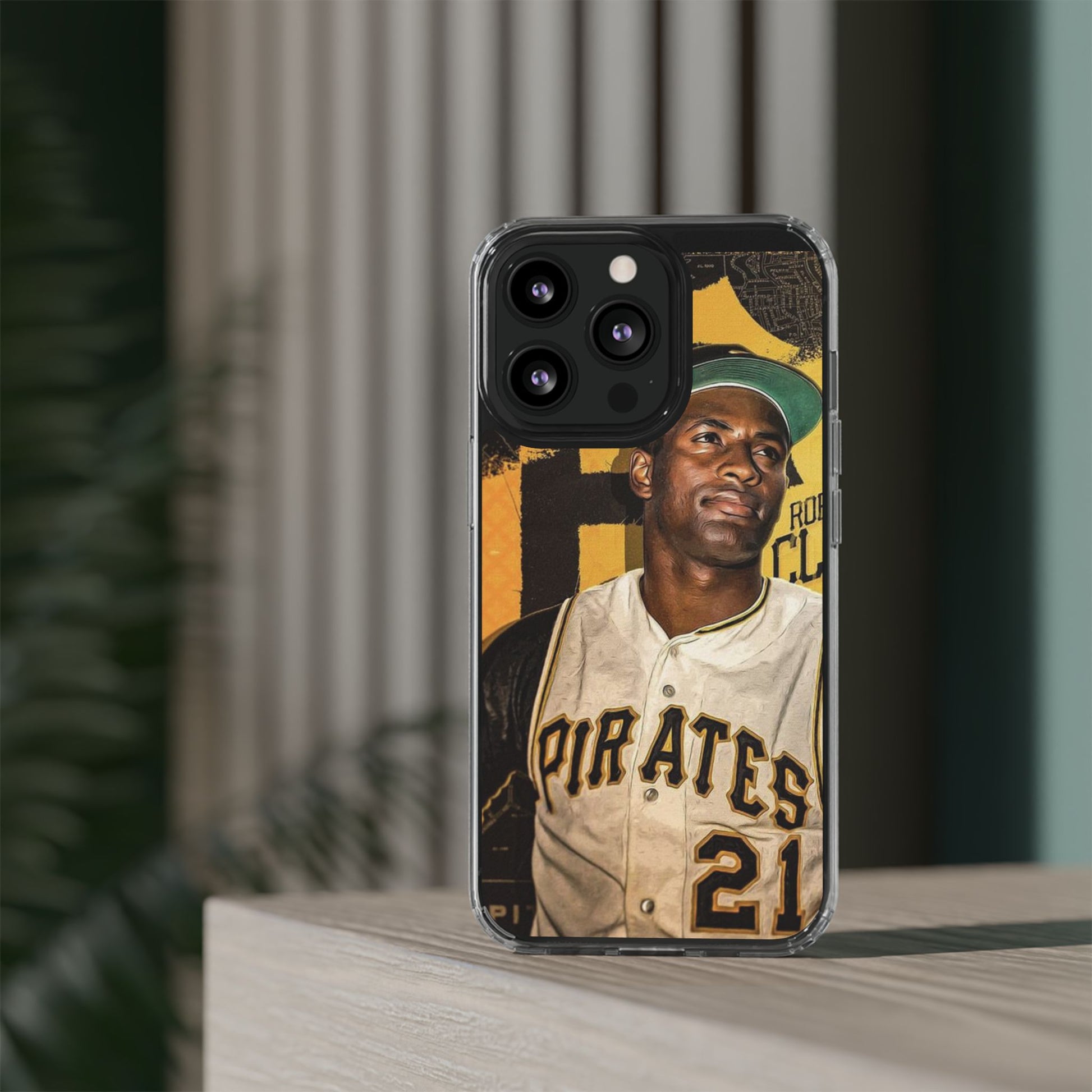 Clemente 21 Baseball Legend inspired Protective Iphone and Samsung case