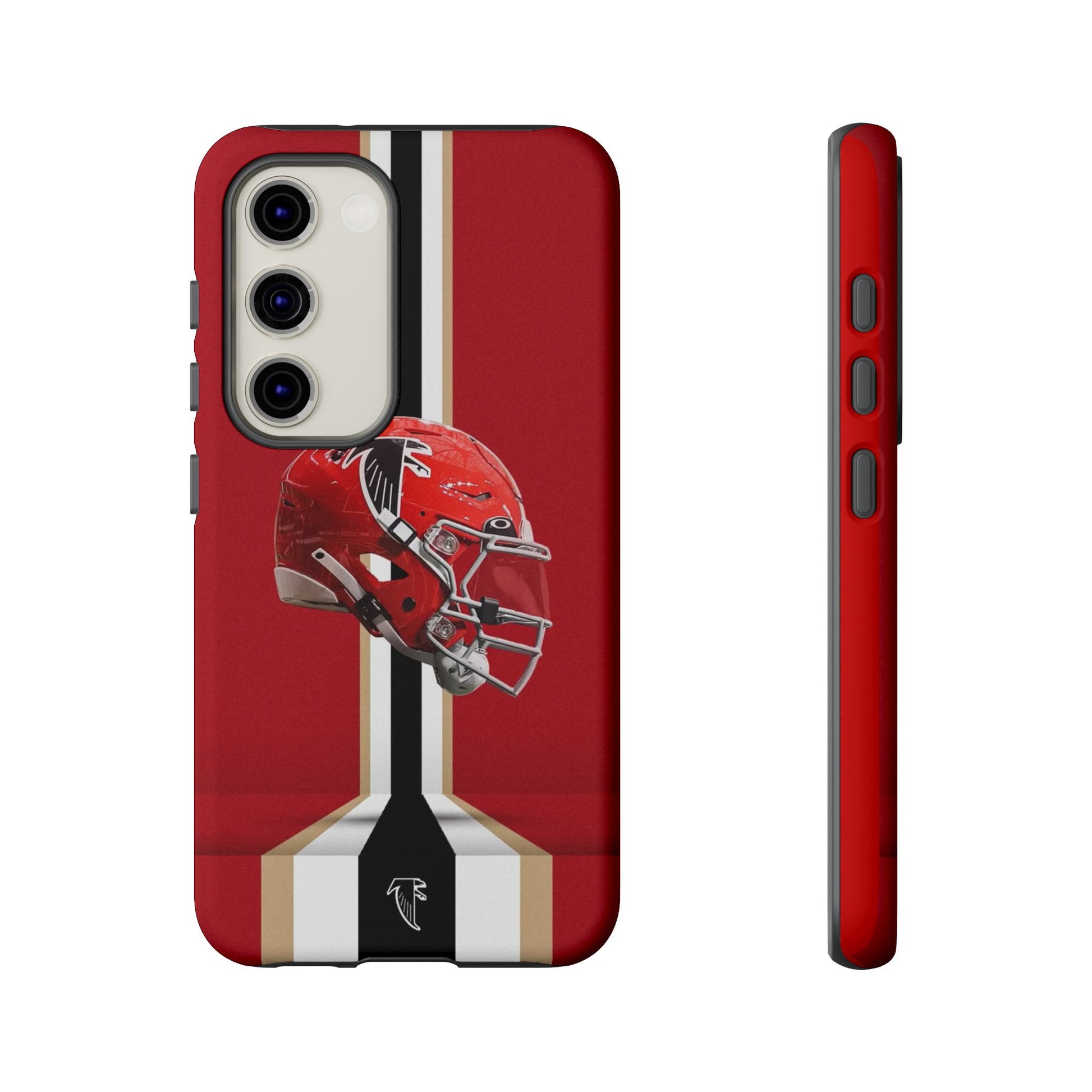 Atlanta Falcons Football Helmet Logo Tough Cases for iPhones, Samsung, and Pixel