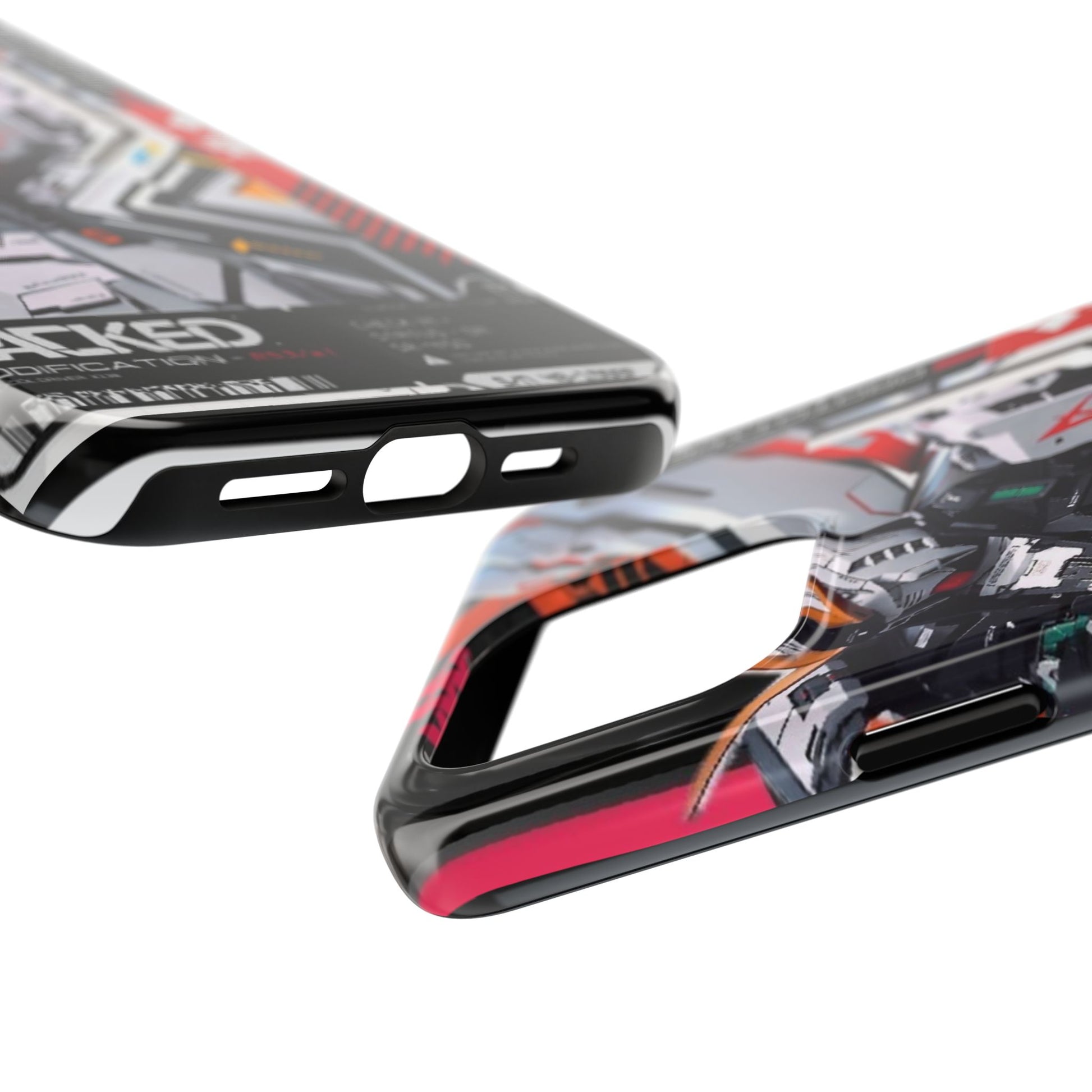 Anime Mecha Warrior Phone Case for iPhone & Samsung Galaxy Phones