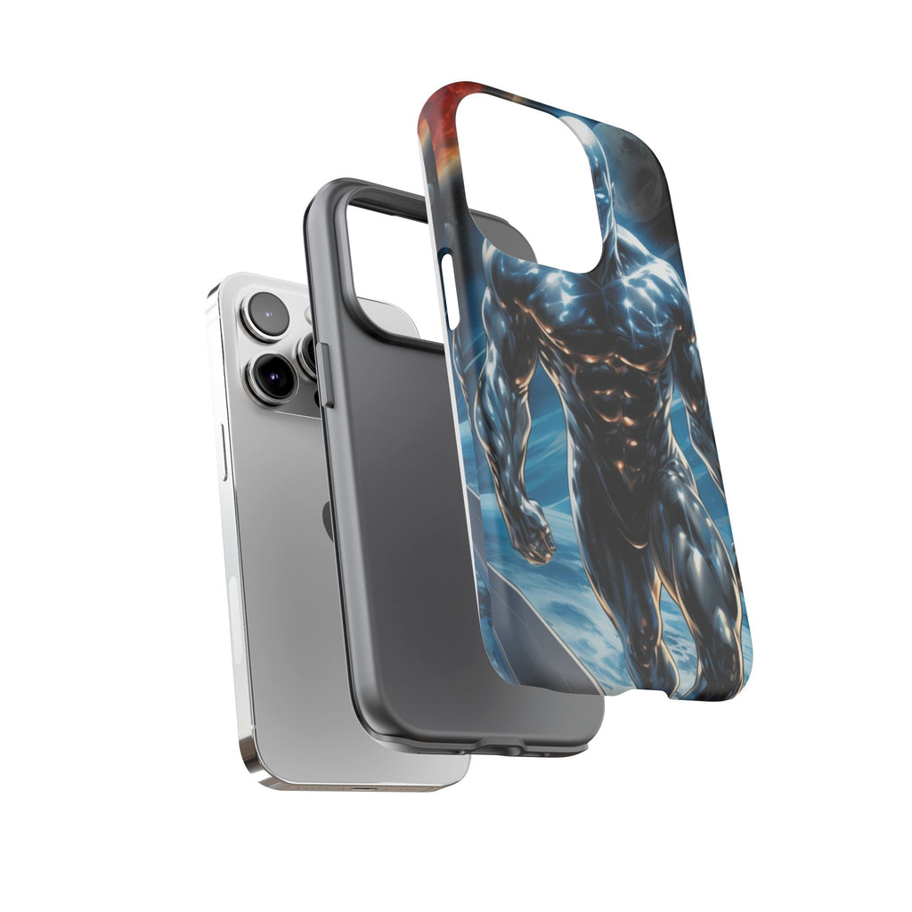 The Silver Surfer Comic Art Phone Case, Tough Cases for iPhones, Samsung, and Pixel