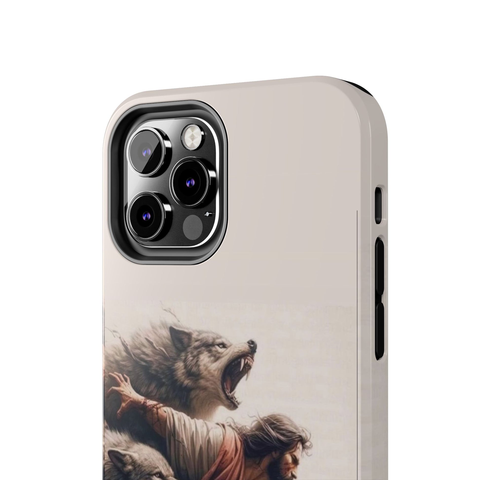 Jesus x Wolves Christian Themed Tough Phone Cases for Iphones & Samsung Phones