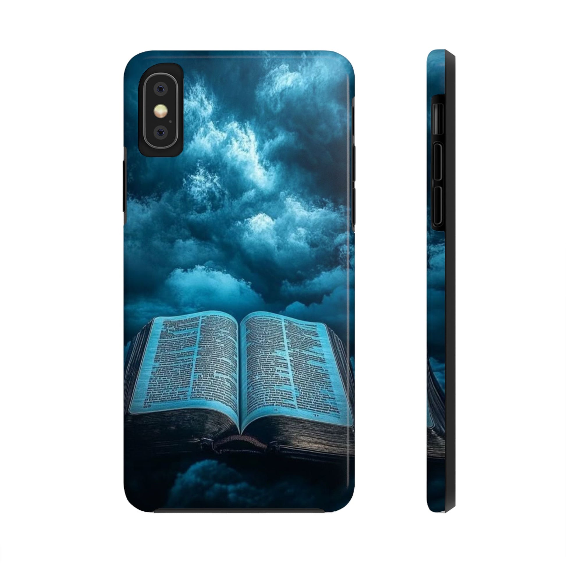 Christian Themed Holy Bible design Phone case for Iphone and Samsung phones