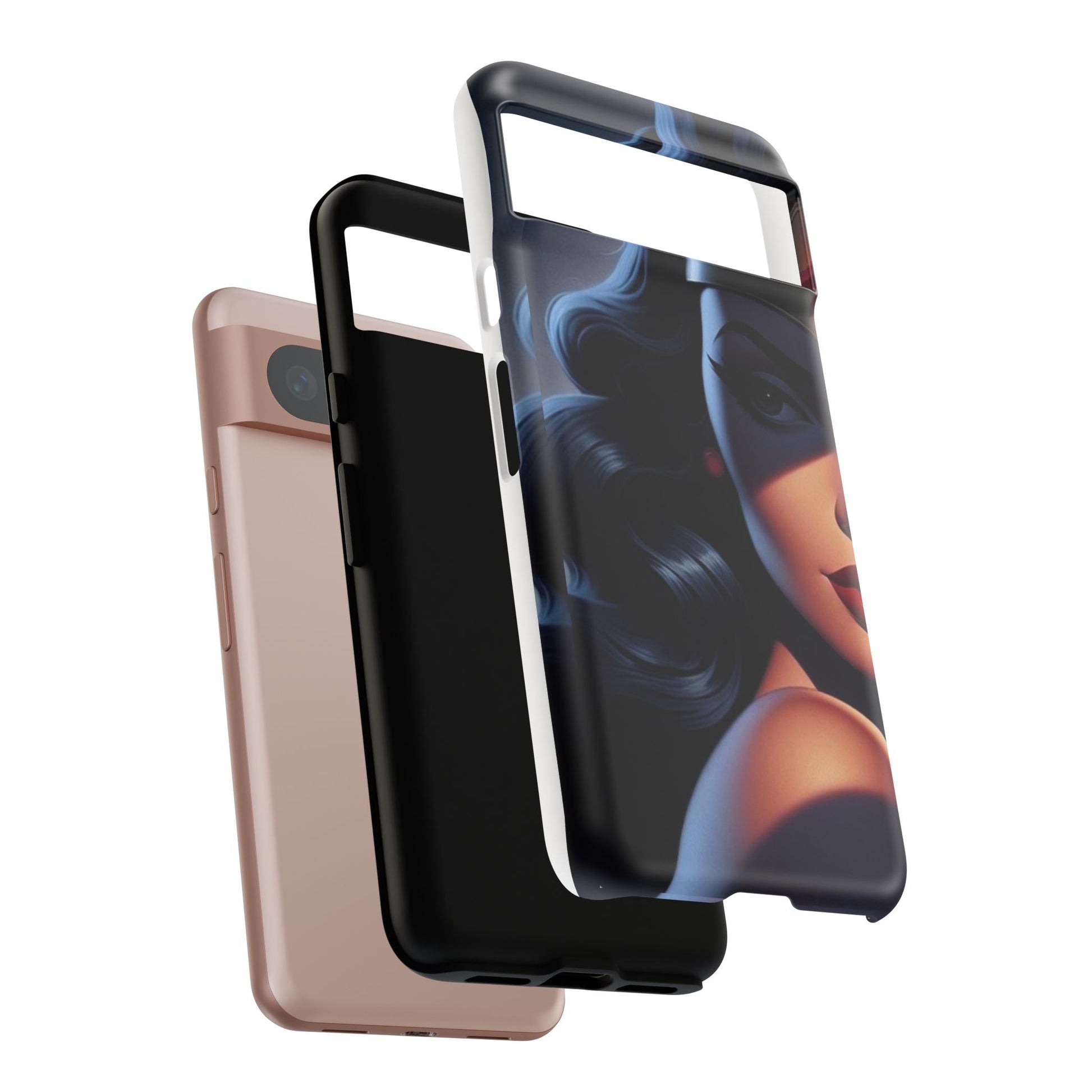 Classic Comics Wonder Woman Tough Cases for iPhones, Samsung, and Pixel