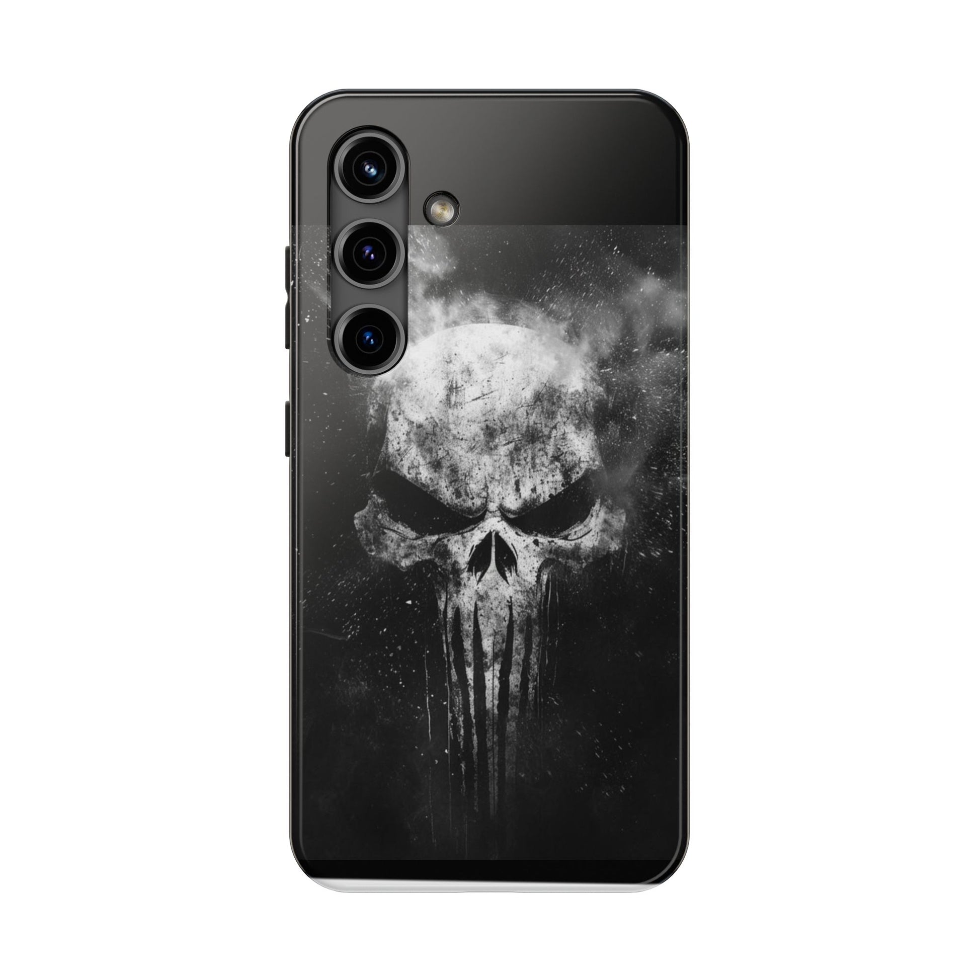 Smoking Skull Theme Phone Case for iPhone & Samsung Galaxy Phones