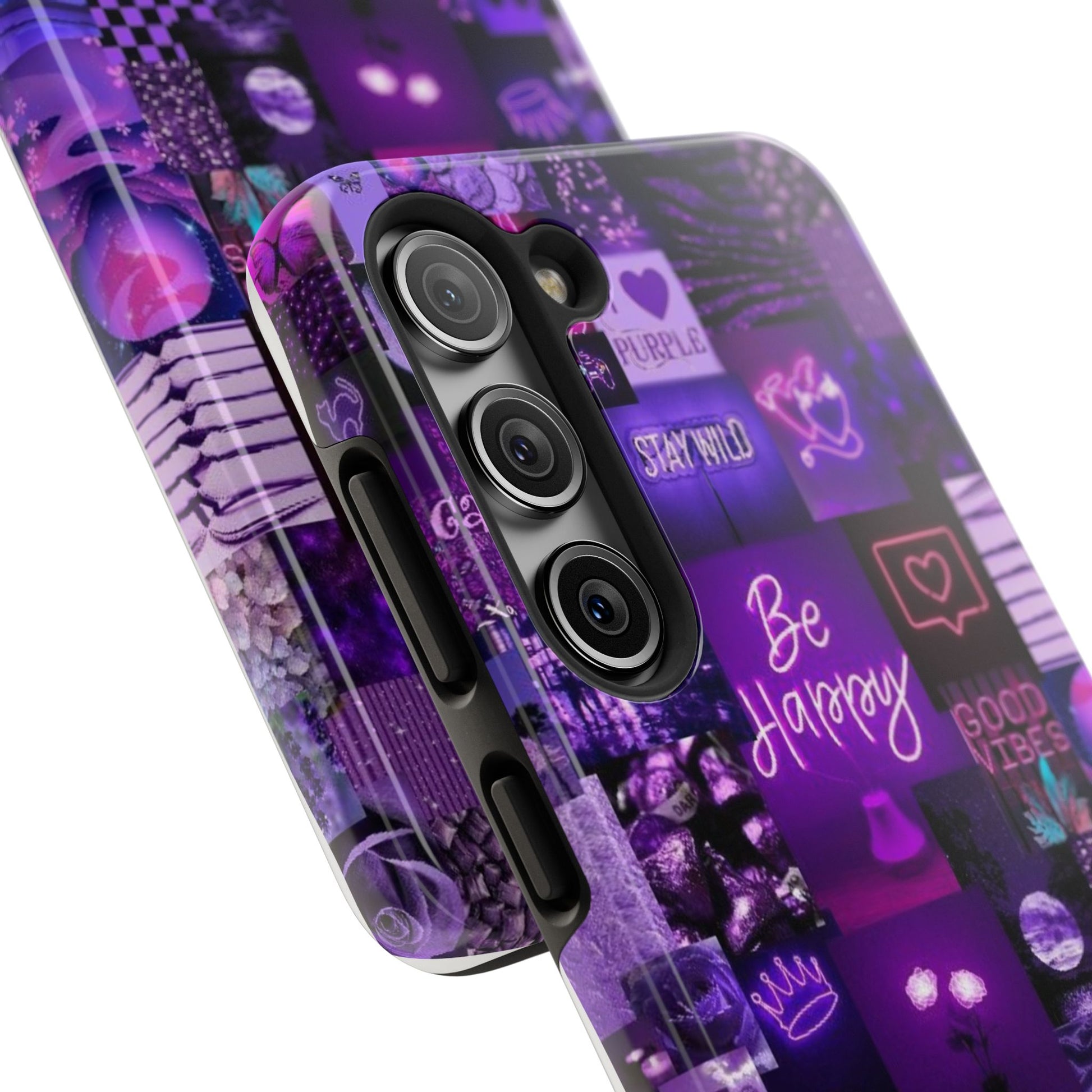 Be Happy Themed Tough Phone Cases for Iphones & Samsung Phones