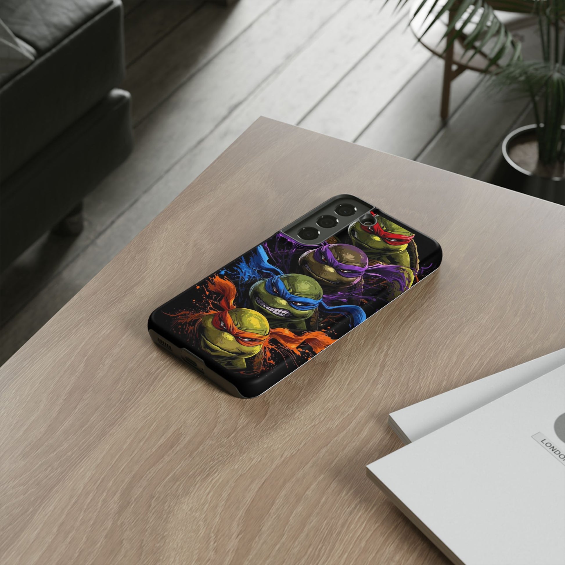 Ninja Turtles Tough Cases for iPhones, Samsung, and Pixel