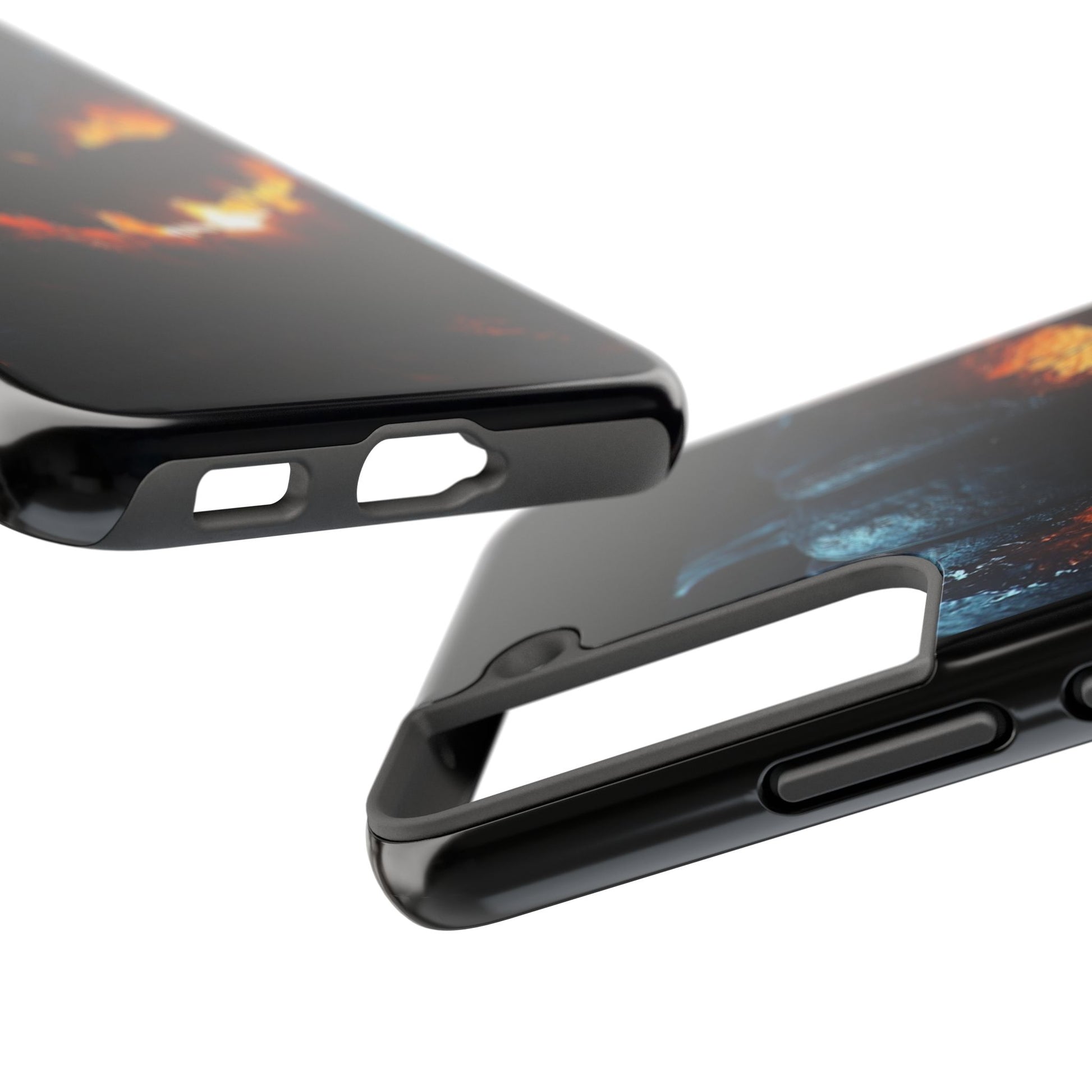 Scary Pumpkin Halloween Theme Phone Cases for iPhones & Samsung Phones