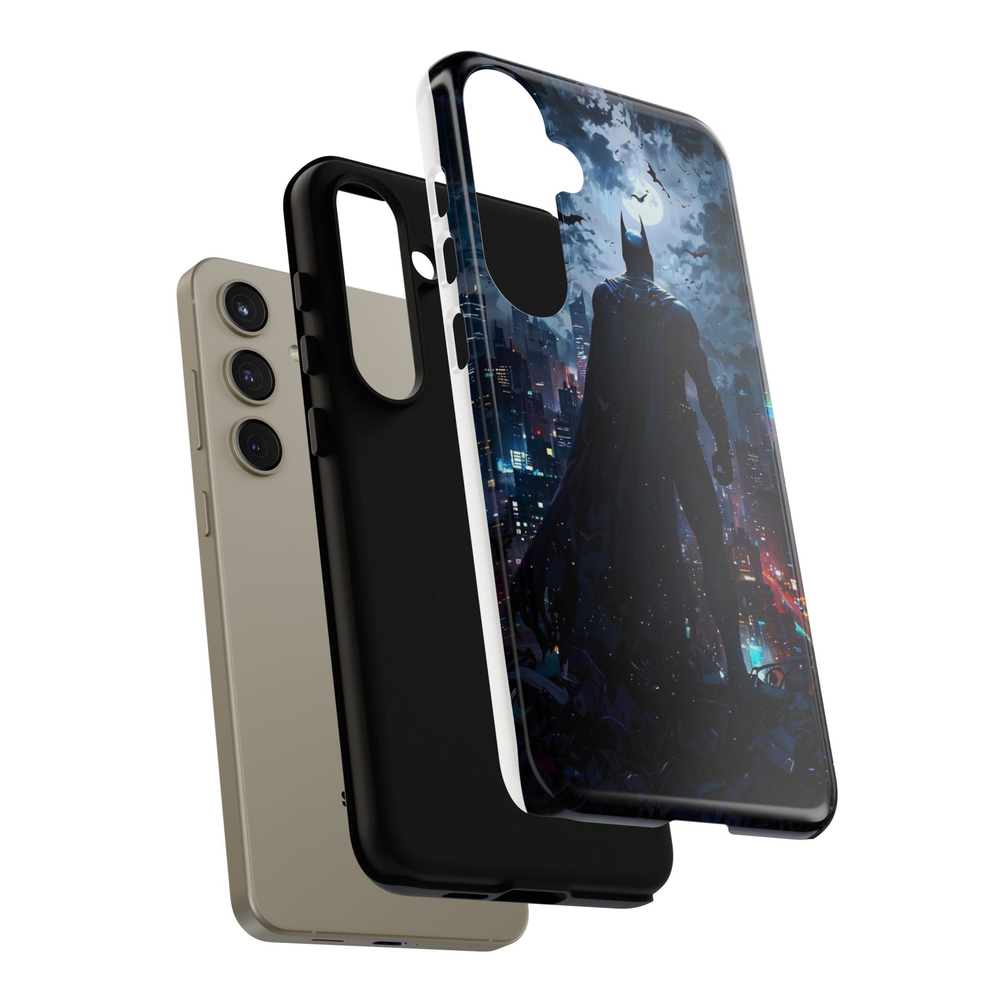 Gotham City Batman Tough Cases for iPhones, Samsung, and Pixel