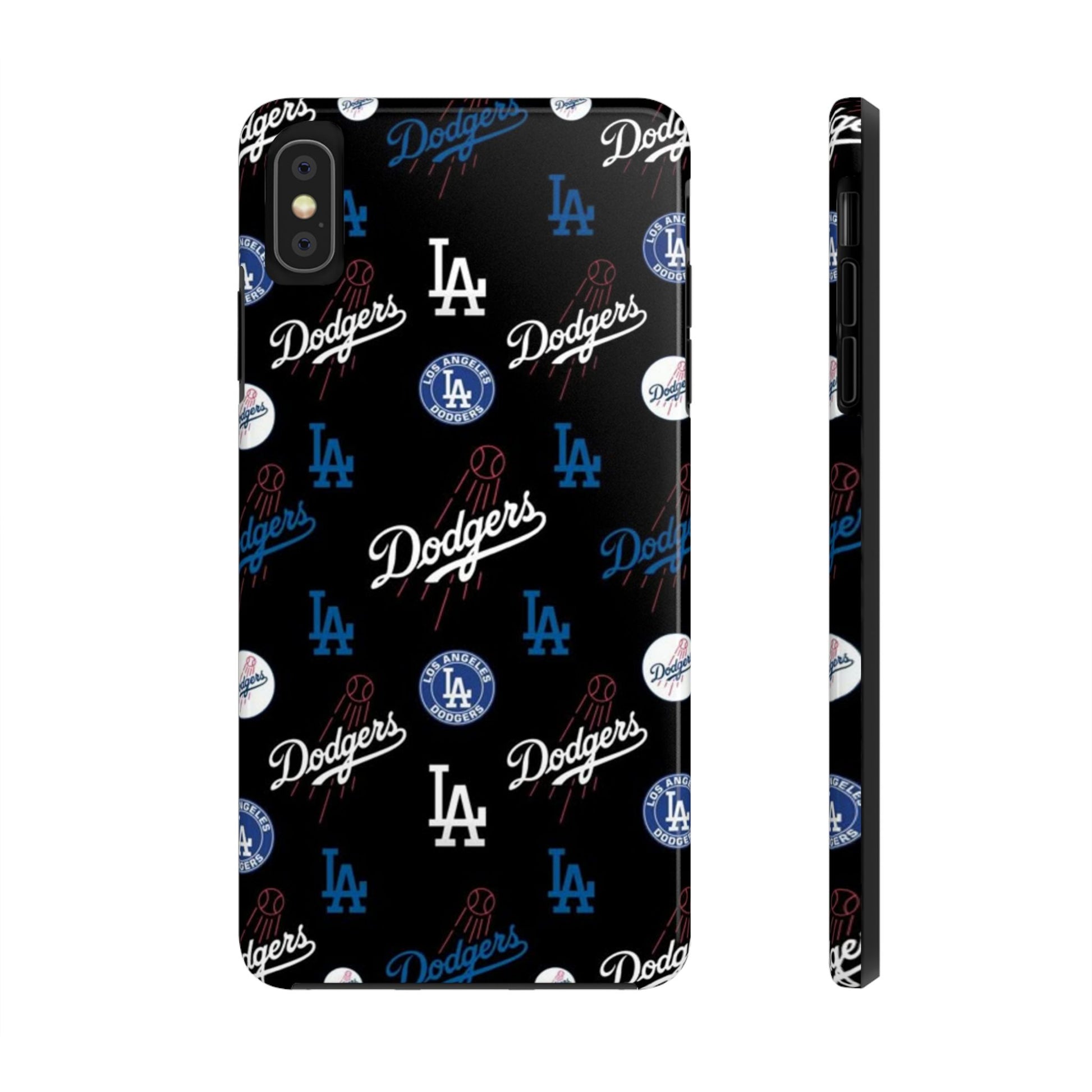 Dodgers Baseball Pattern Phone Cases for Iphones & Samsung Phones Durable