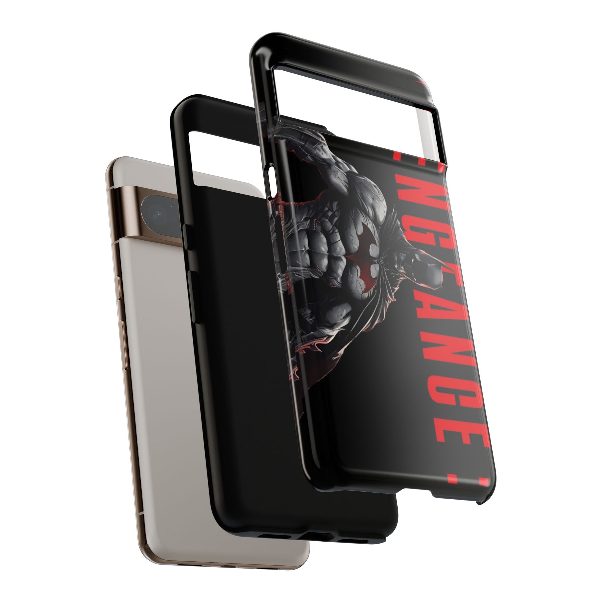 DC Comics Batman Vengence Tough Cases for iPhones, Samsung, and Pixel