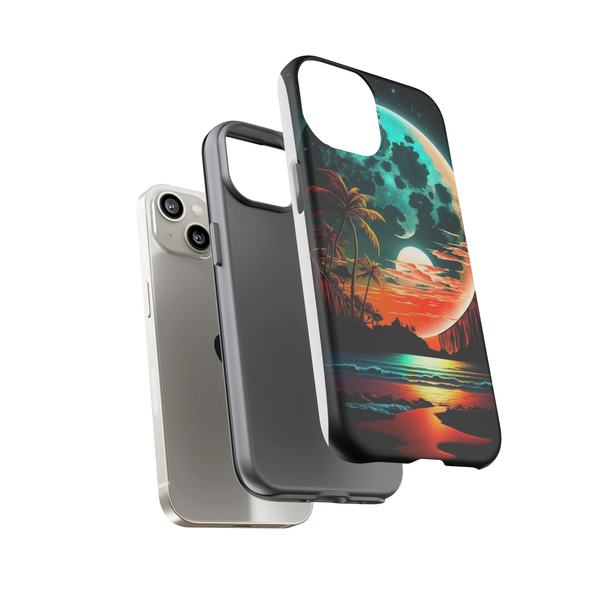 Fantasy Beach Sunset Landscape Phone Case for iPhone, Samsung Galaxy, & Pixel Phones