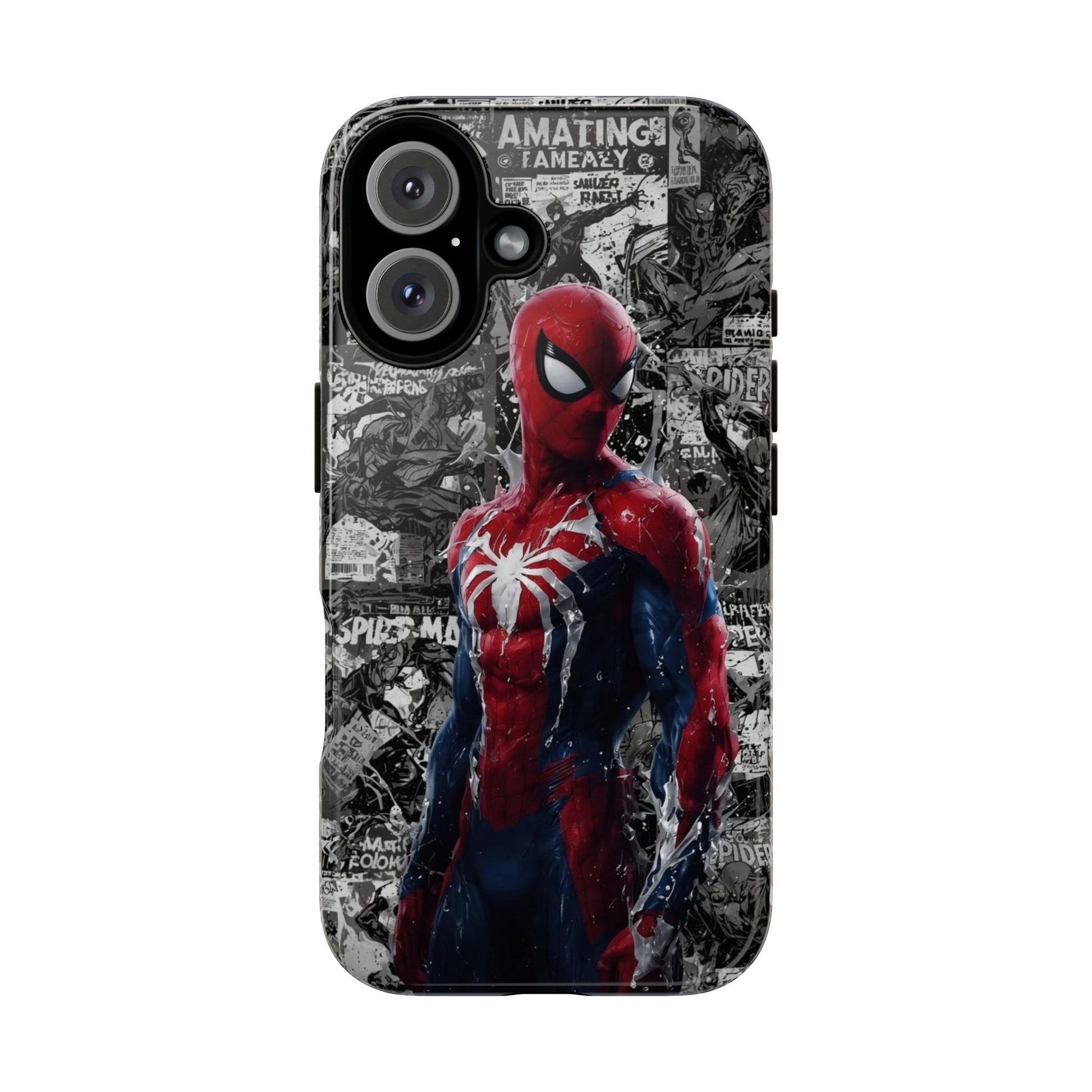 Spiderman Phone Case, Tough Cases for iPhones, Samsung, and Pixel