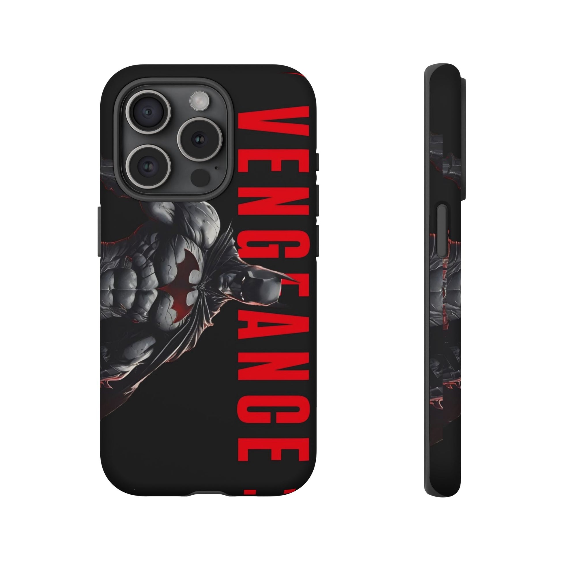 DC Comics Batman Vengence Tough Cases for iPhones, Samsung, and Pixel