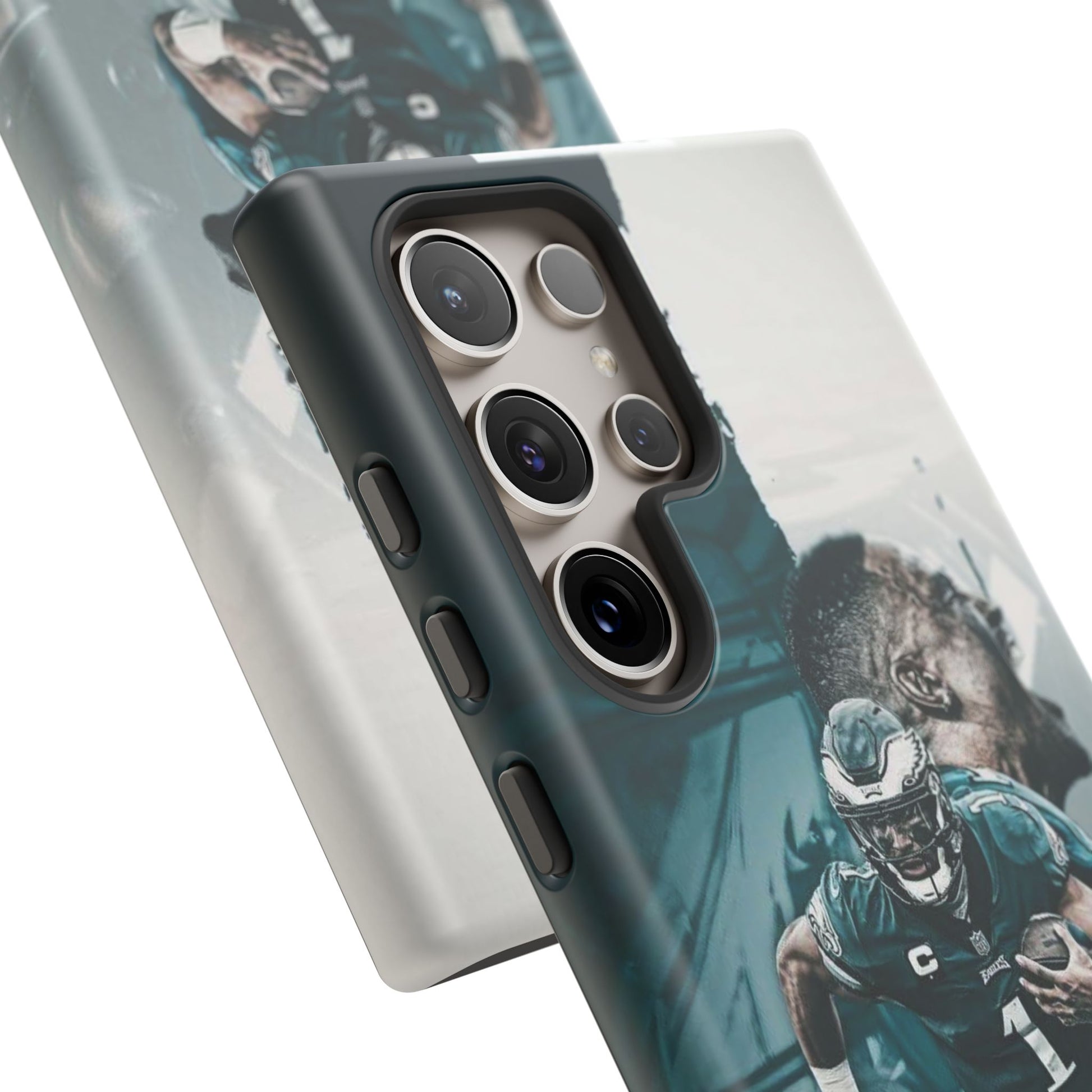 Jalen Hurts Eagles Football Tough Cases for iPhones, Samsung, and Pixel