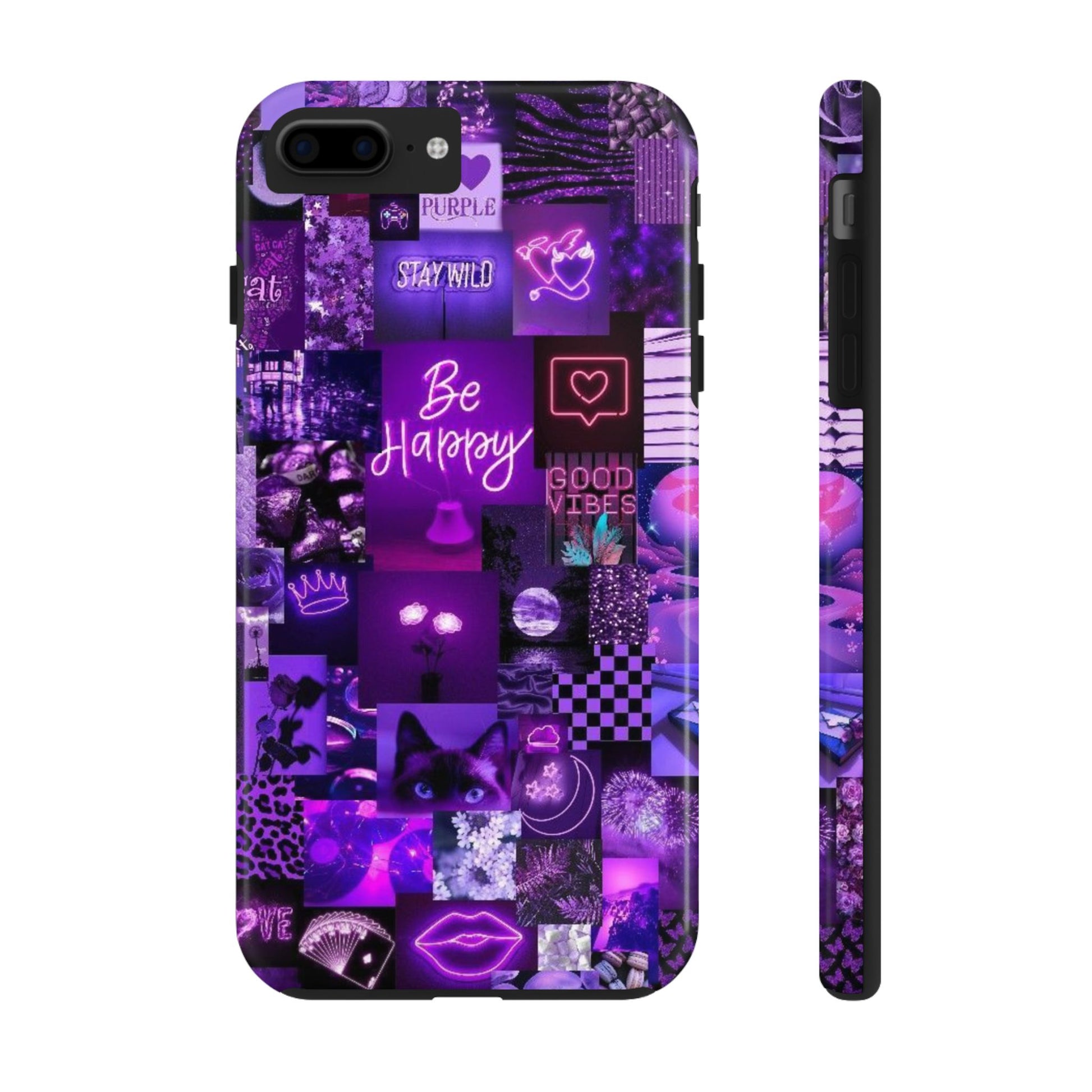 Be Happy Themed Tough Phone Cases for Iphones & Samsung Phones