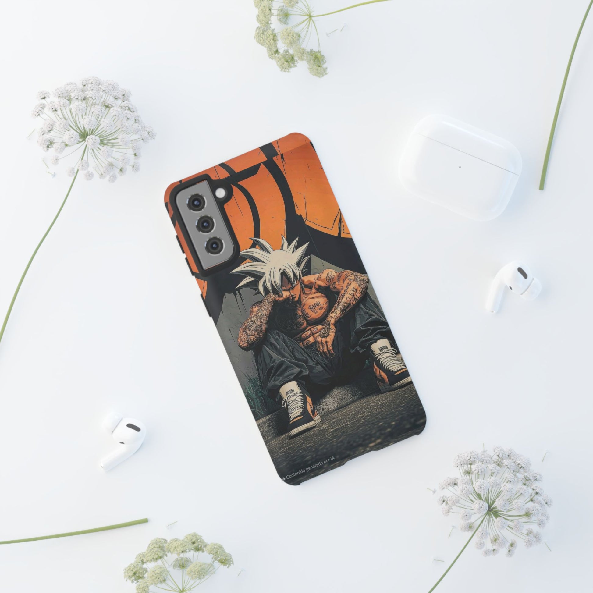 Anime DBZ Thug Tough Cases for iPhones, Samsung, and Pixel