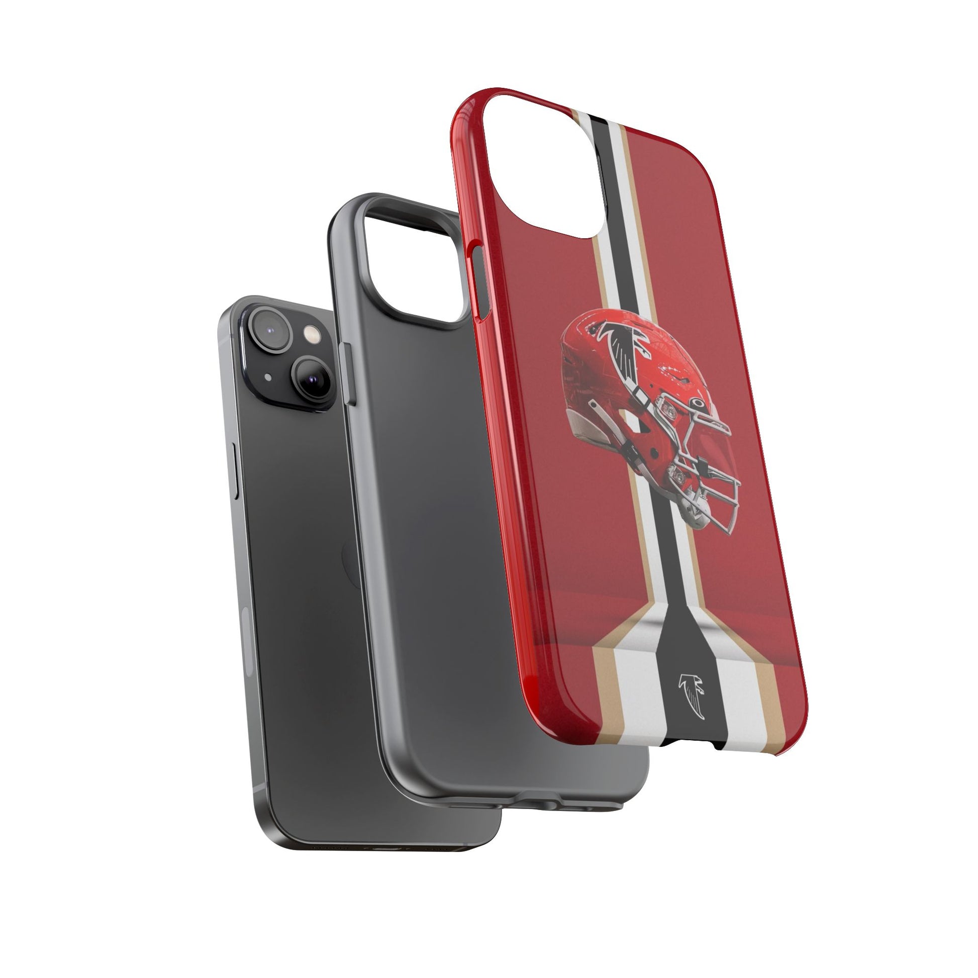 Atlanta Falcons Football Helmet Logo Tough Cases for iPhones, Samsung, and Pixel