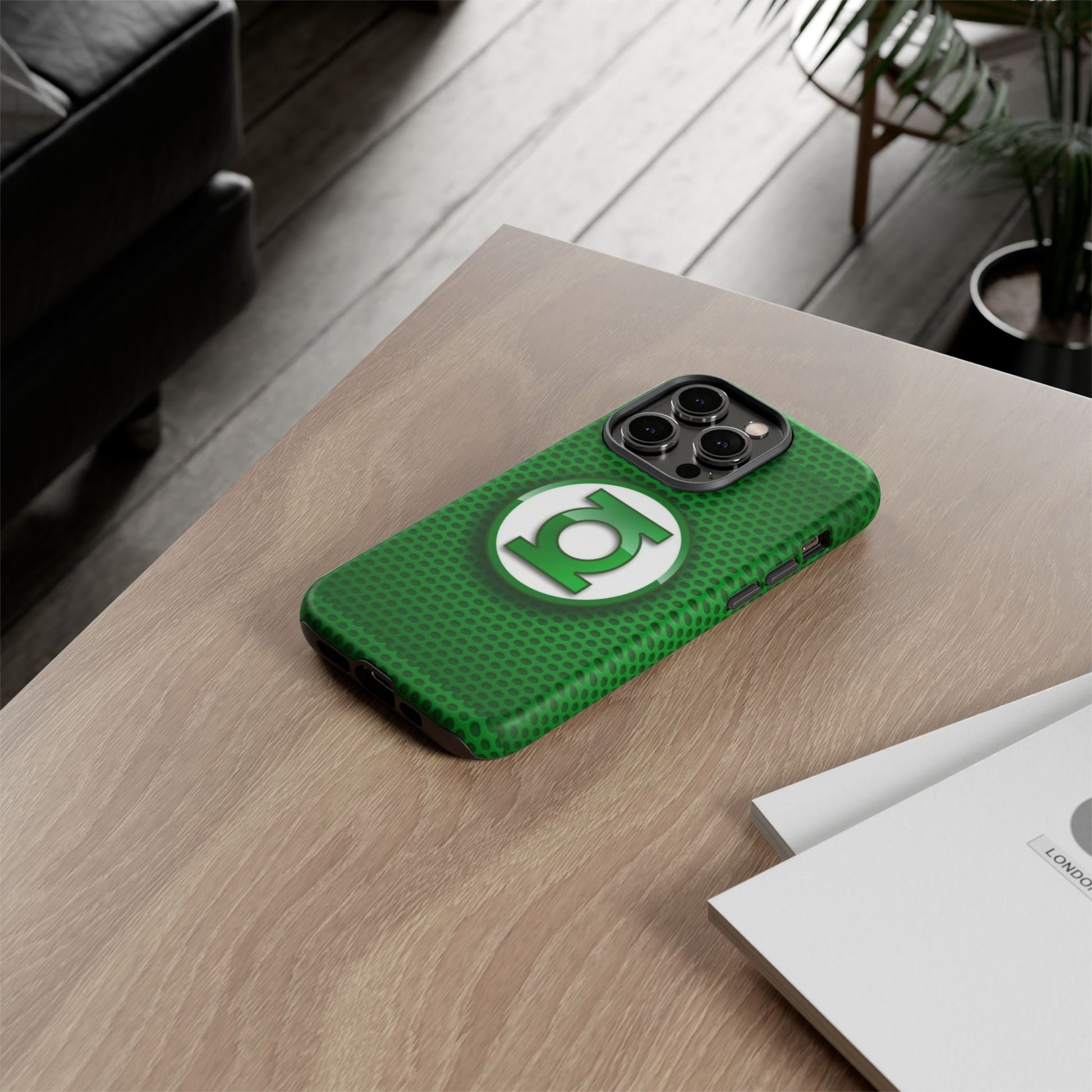 Green Lantern Logo Phone Case, Tough Cases, DC Case for iPhones, Samsung, and Pixel