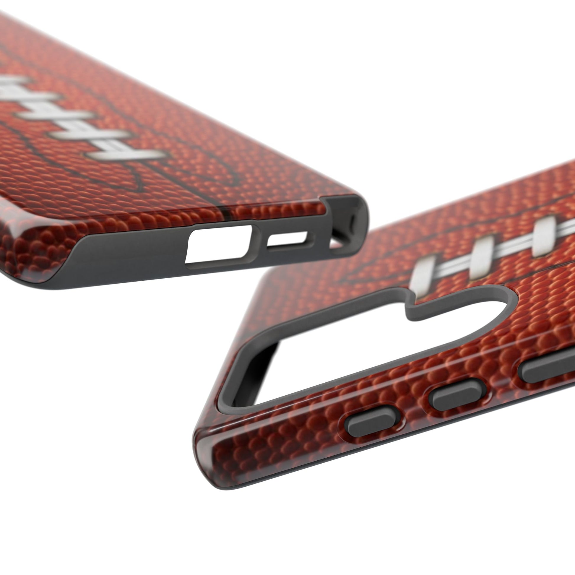 Football Pigskin Print Tough Cases for iPhones, Samsung, and Pixel